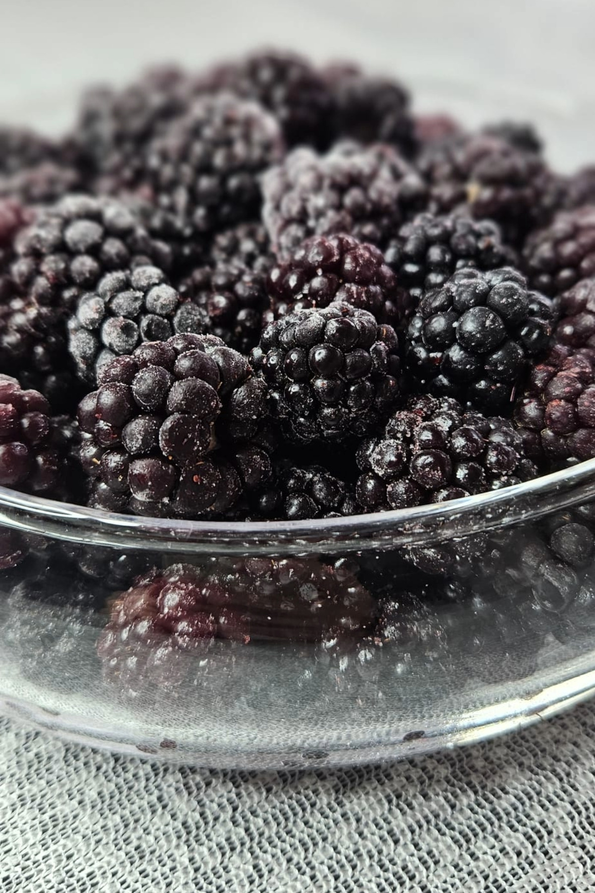 Mavi Orman Çiftliği Dondurulmuş Böğürtlen( İri - Jumbo Boy ) 1 KG