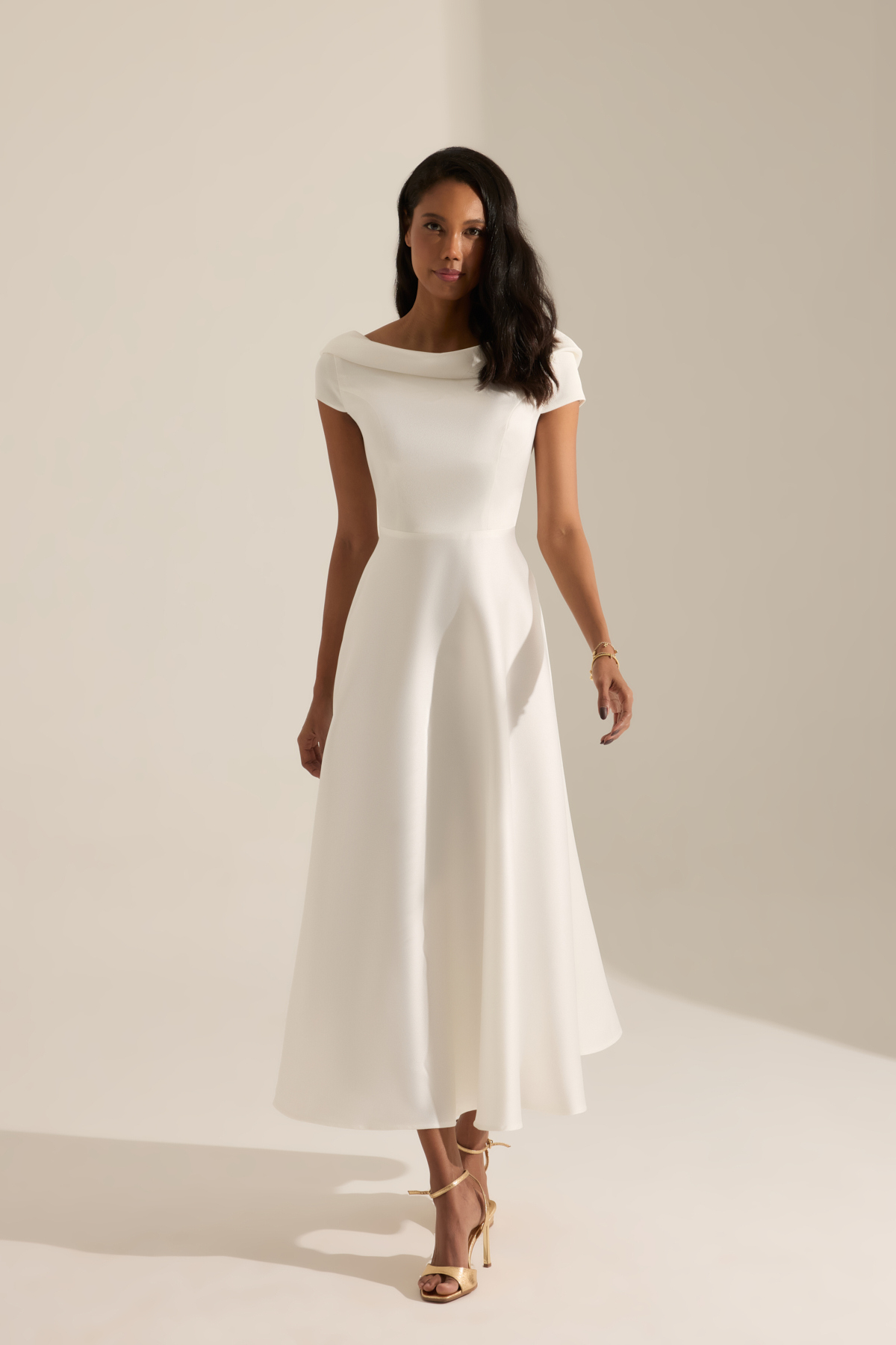 Rachel White Engagement Dress
