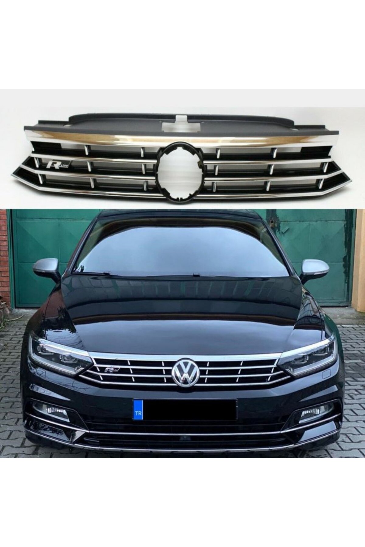 HasbeeParts Vw Passat B8 Rline Ön Panjur Izgara 2015-2018 arası uyumlu