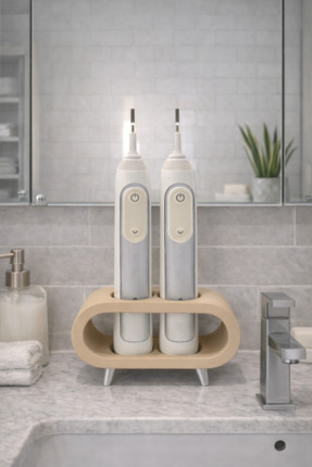 Artpera3d Pilli ve Şarjlı Diş Fırçası Standı | Tüm Modellerle Uyumlu | Banyo ...