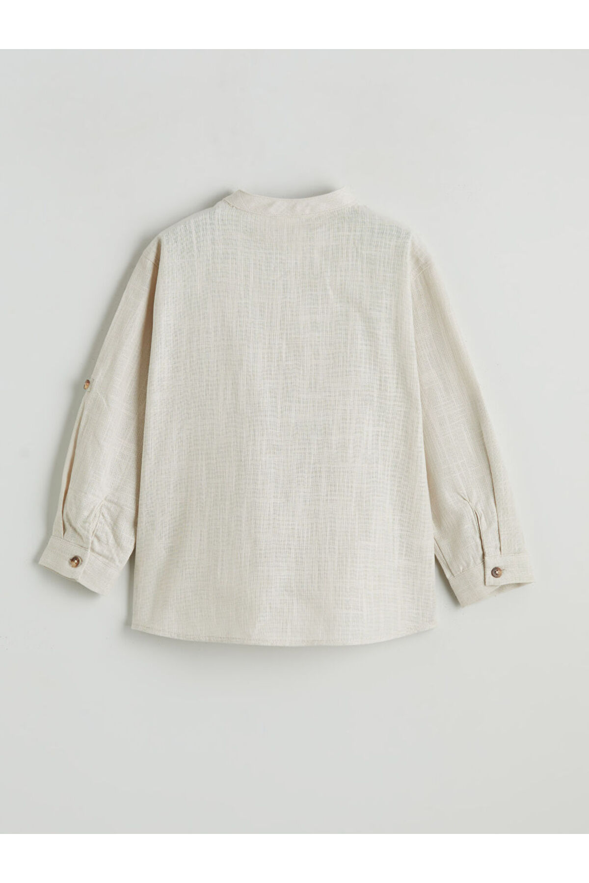 LC Waikiki Gri Hakim Yaka Erkek Çocuk Gömlek fotoğrafı 2 (önizleme)