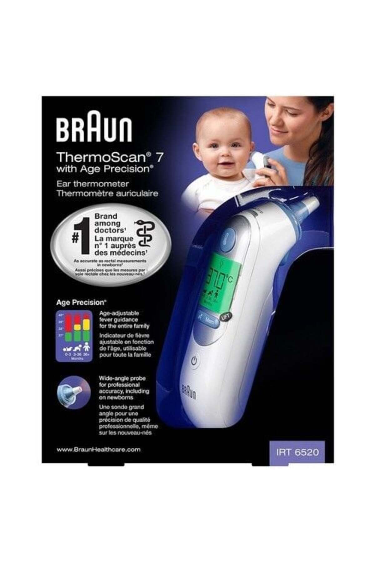Budi Braun IRT 6520 Thermoscan Ateş Ölçer