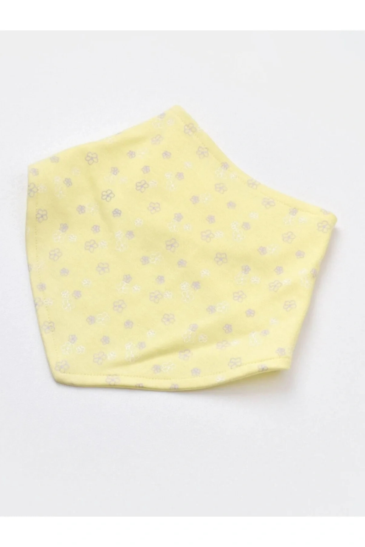 Bibaby Organik Fular Önlük 2li Love You Baby Yellow Lavender fotoğrafı 3 (önizleme)