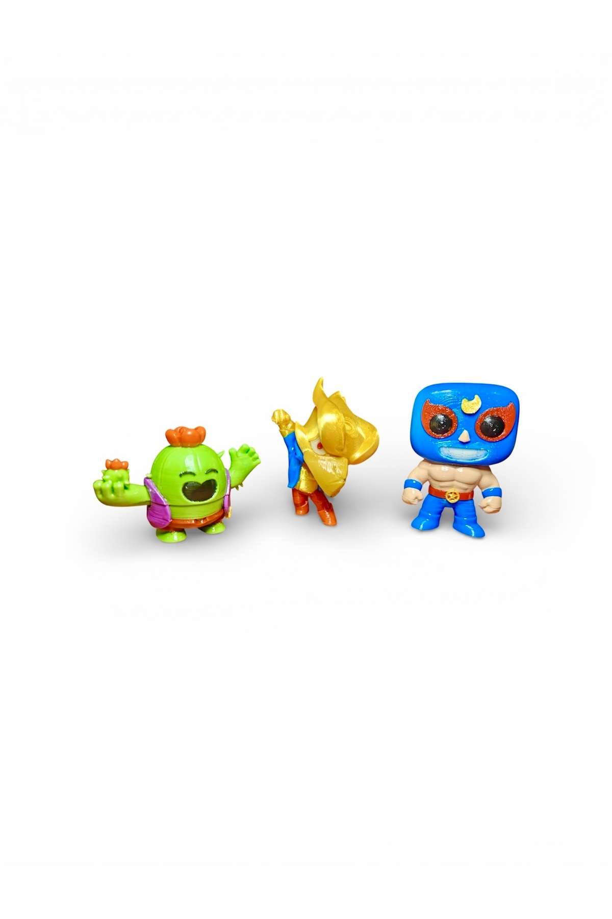 PurpleJam 3'lü Brawl Stars Oyun Karakteri Özel Set – El Primo