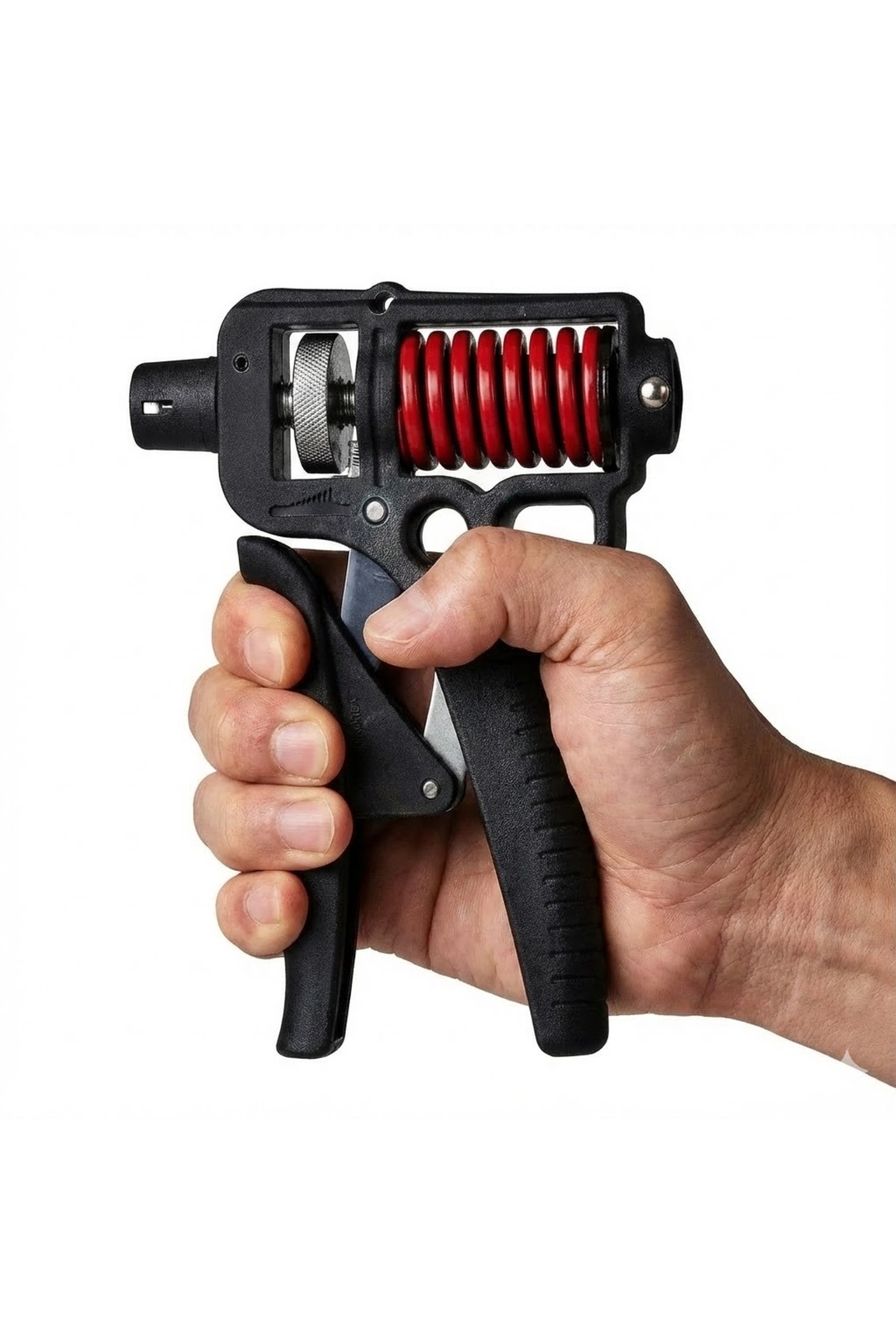 Busstier 5-150 kg Direnç Ayarlı El Yayı Kavrama Güçlendirici Parmak-Bilek-Kol Aleti Ergonomik Kaymaz Terapi