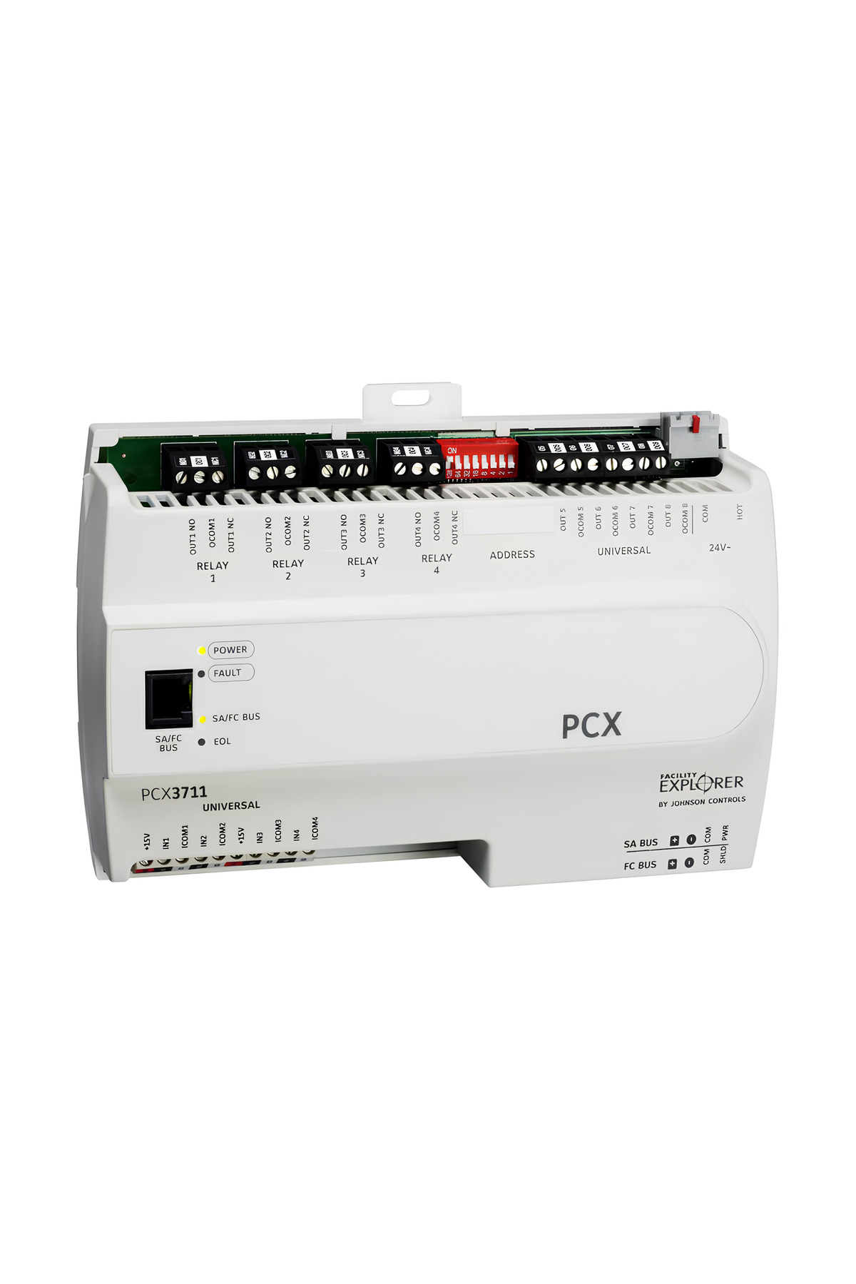 Johnson's "FX-PCX3711-0: Coğrafi Kısıtlı Ürün, FX-PCX FX-Pc Serisi için Genişletme I/O Modülü"