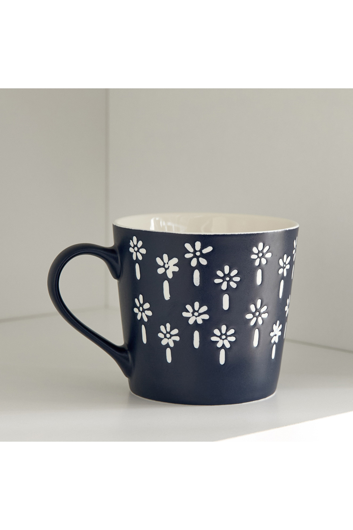 Home Box Joanna New Bone China Flower Mug - 400 ml