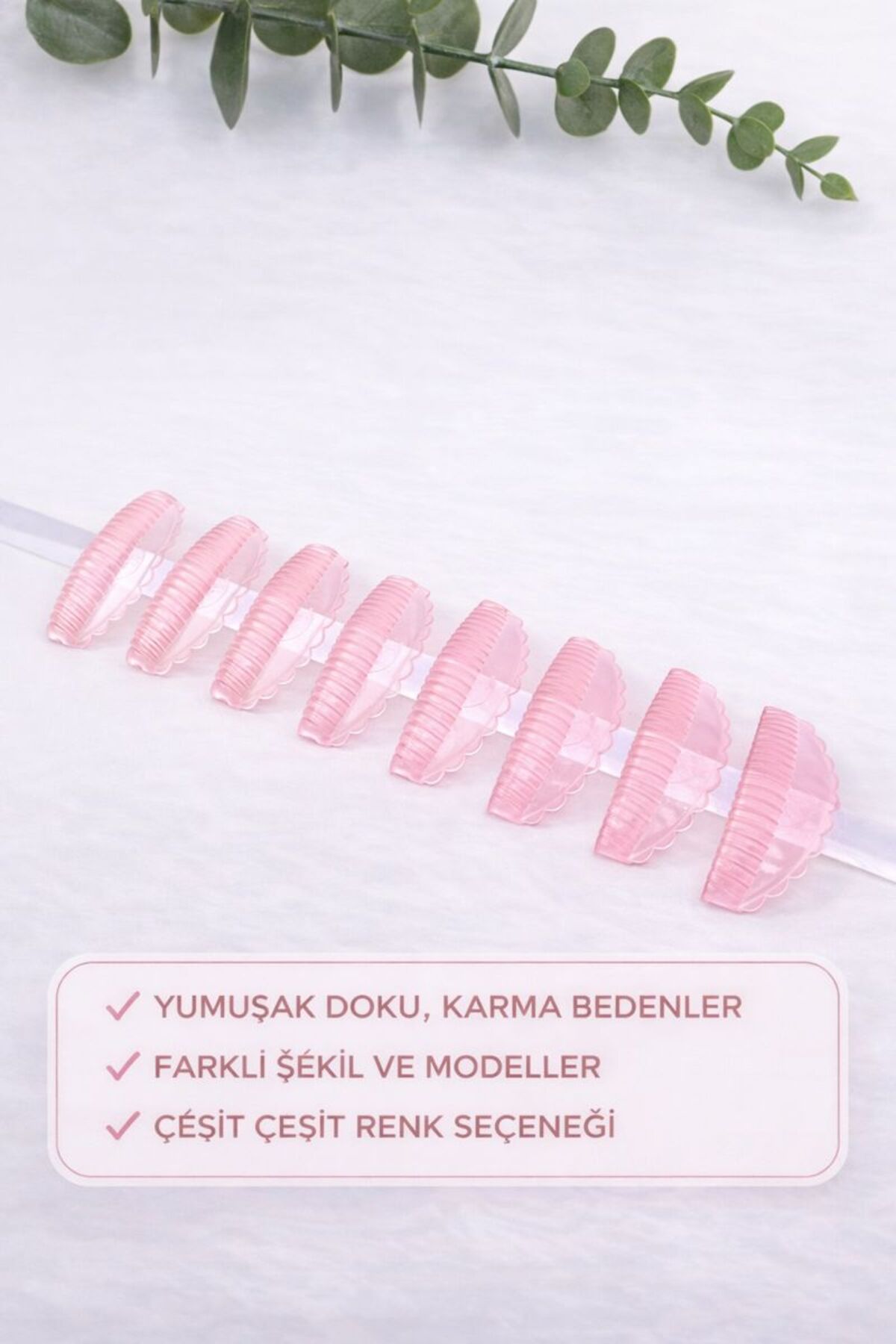 4 Çift Kendinden Yapışkanlı Akıllı Kirpik Lifting & Laminasyon Pedleri | S-M-L-XL — ALR-LFTPED — تصویر 7 از 7