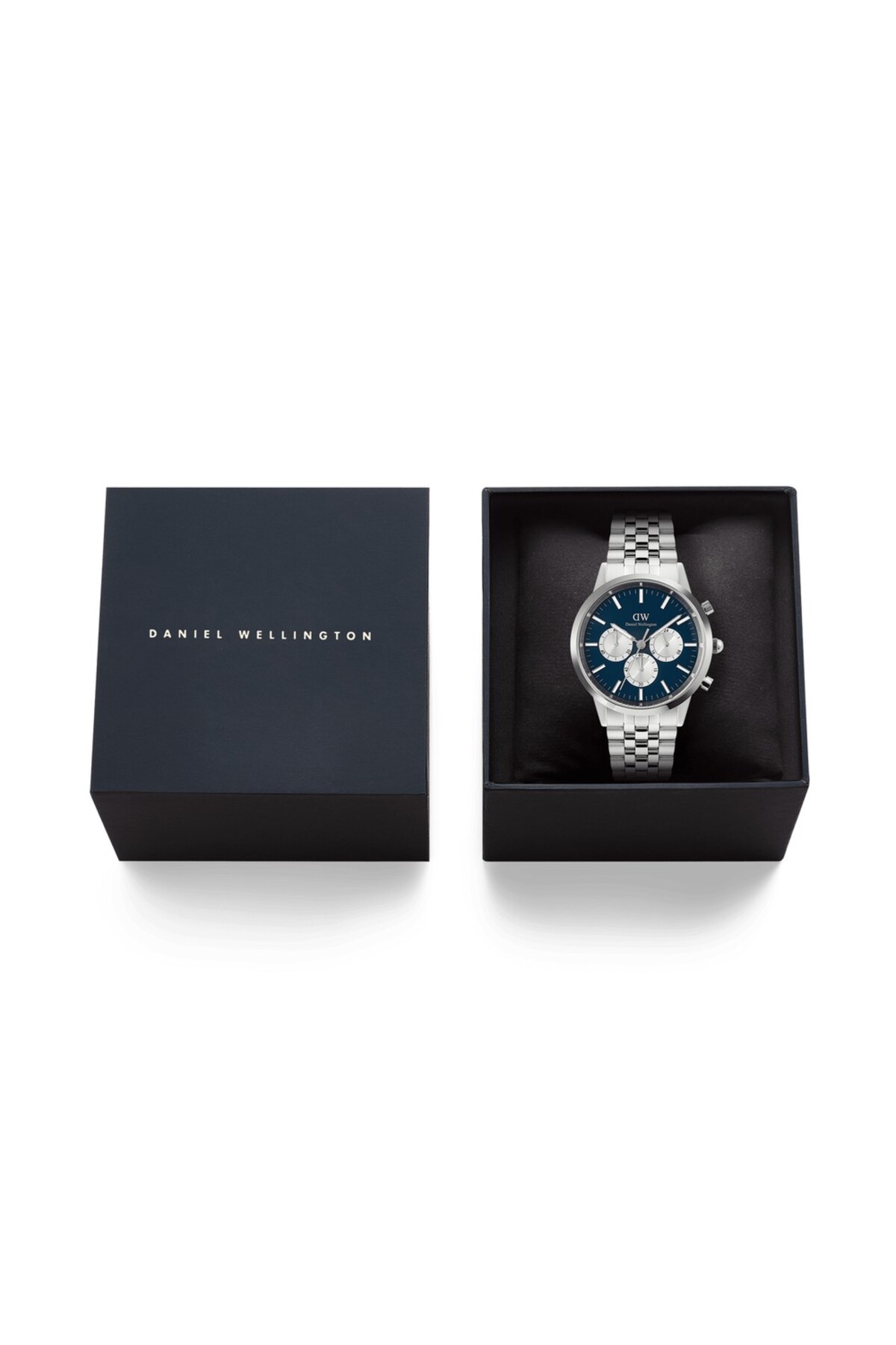 Daniel Wellington Iconic 42 Chronograph Arch 5-Link Arctic Panda S