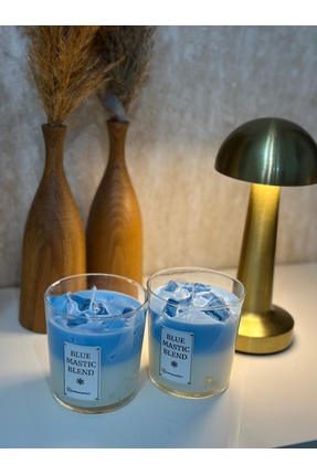 NOIREA CANDLES El Yapımı Kokulu Bardak Soya Mumu