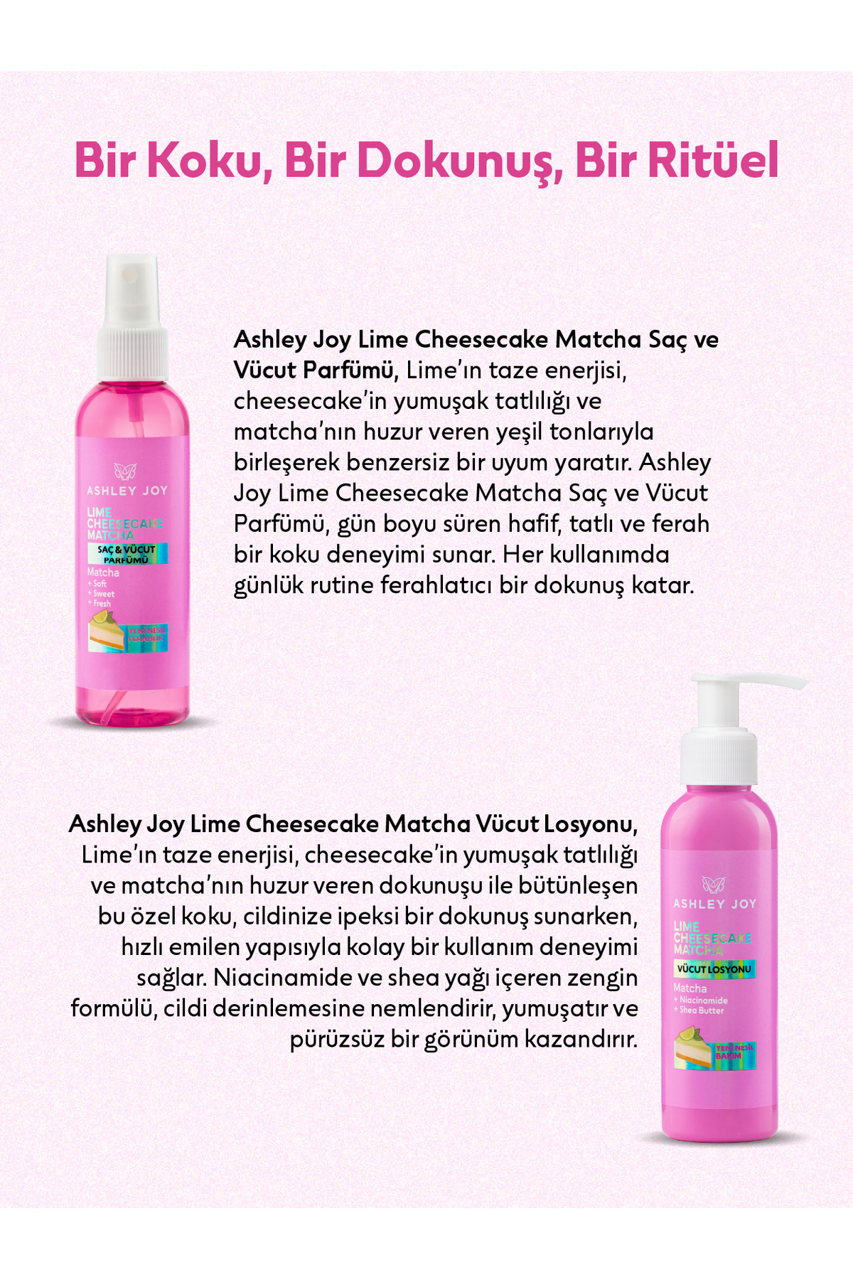 Lime Cheesecake Matcha Vücut Losyonu 150 ML — AJ.09.00012 — تصویر 5 از 7