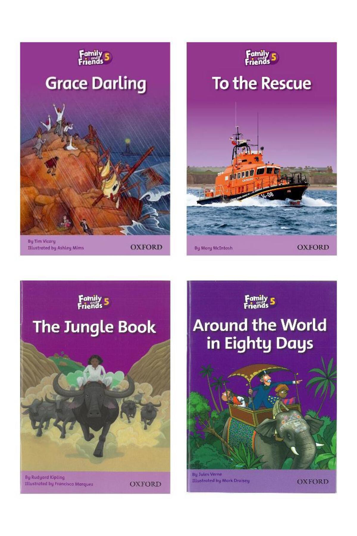 OXFORD UNIVERSITY PRESS Family and Friends 5: The Jungle Book+To