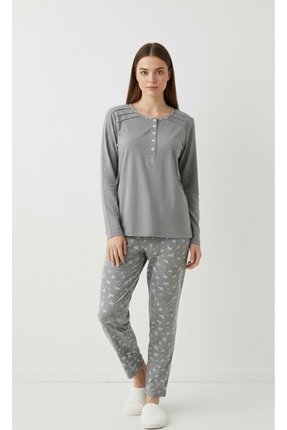 NENA COLLECTION NENA KADIN PİJAMA TAKIMI NENA KADIN BÜYÜK BEDEN PİJAMA TAKIMI