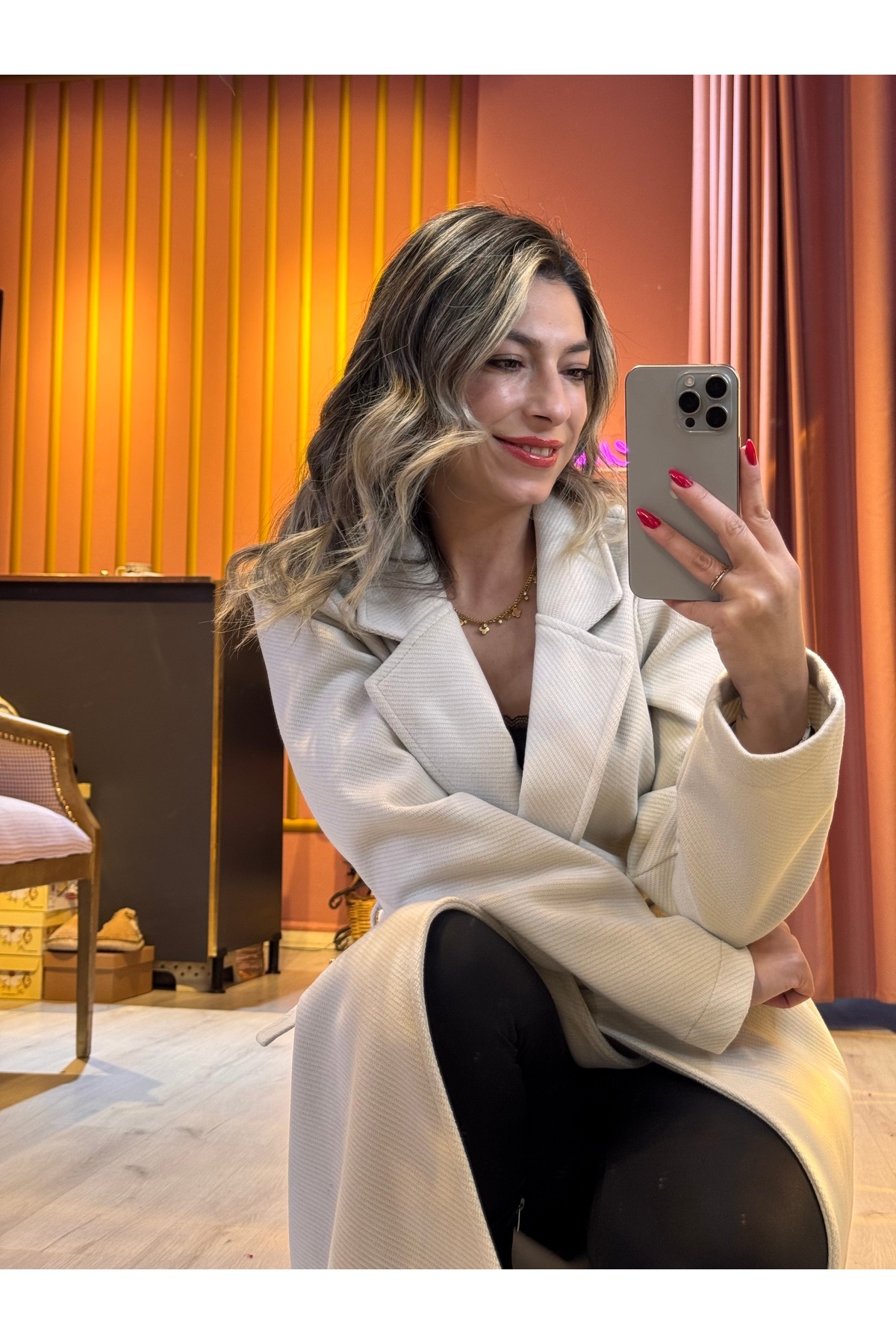 Splendore Palto / kaban kaşe görsel 4