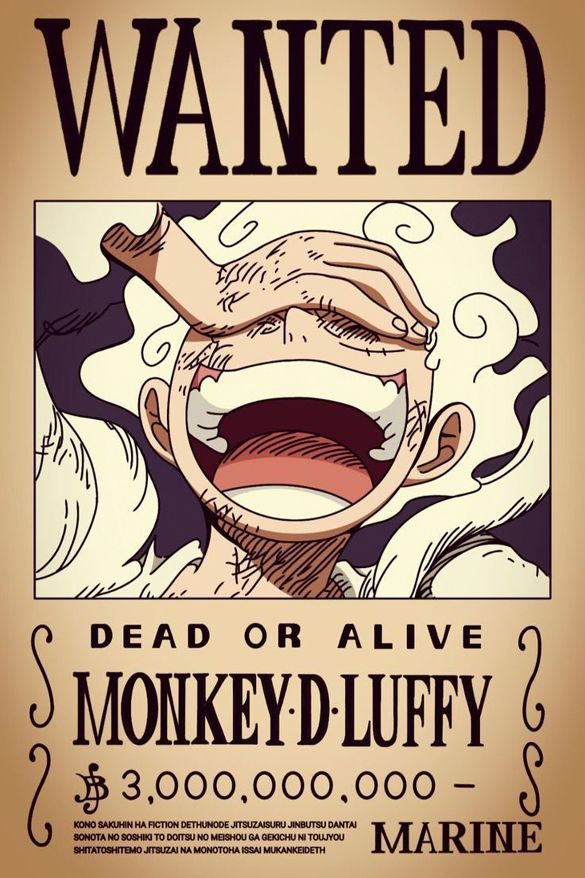 WANTED様専 postercraft One Piece Monkey D Luffy Wanted Art Modern Panel Tablo