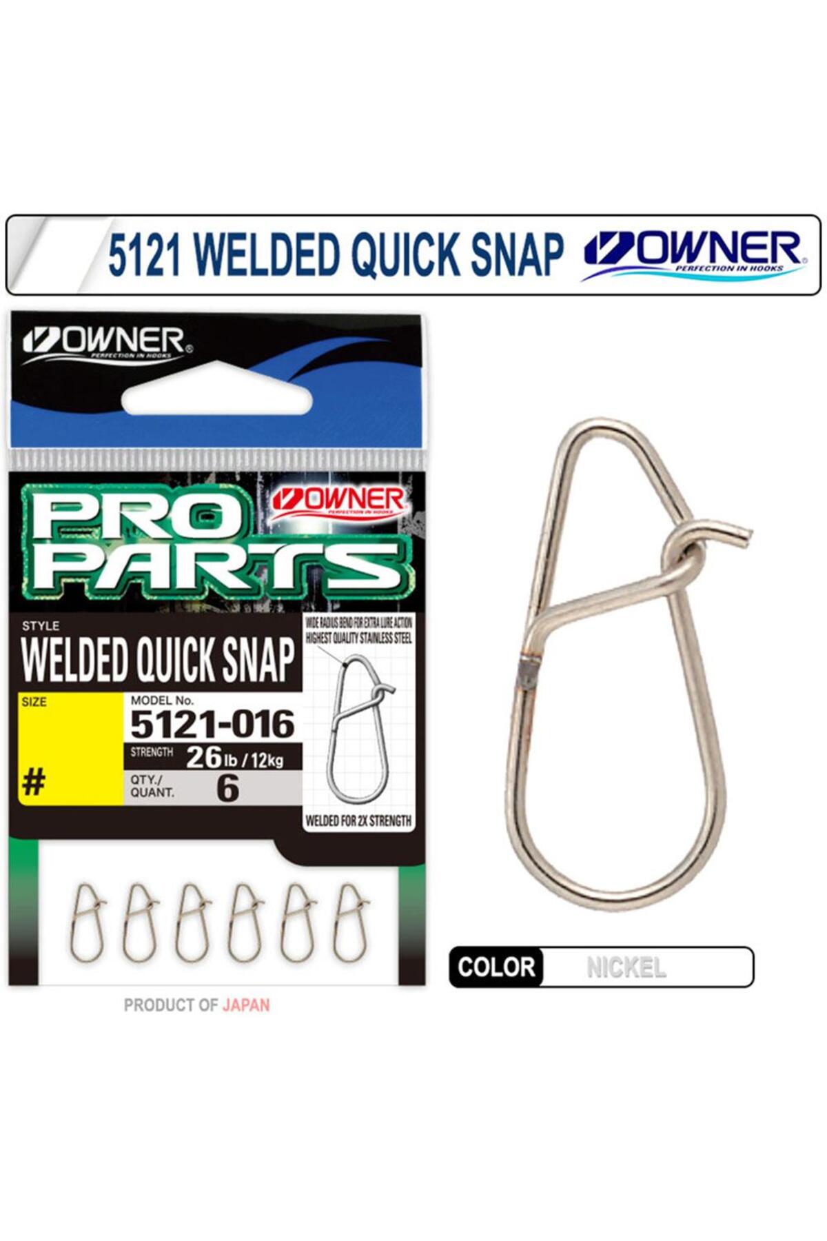 Owner 5121 Welded Quick Snap Spin ve Lrf Klipsi - Fiyatı