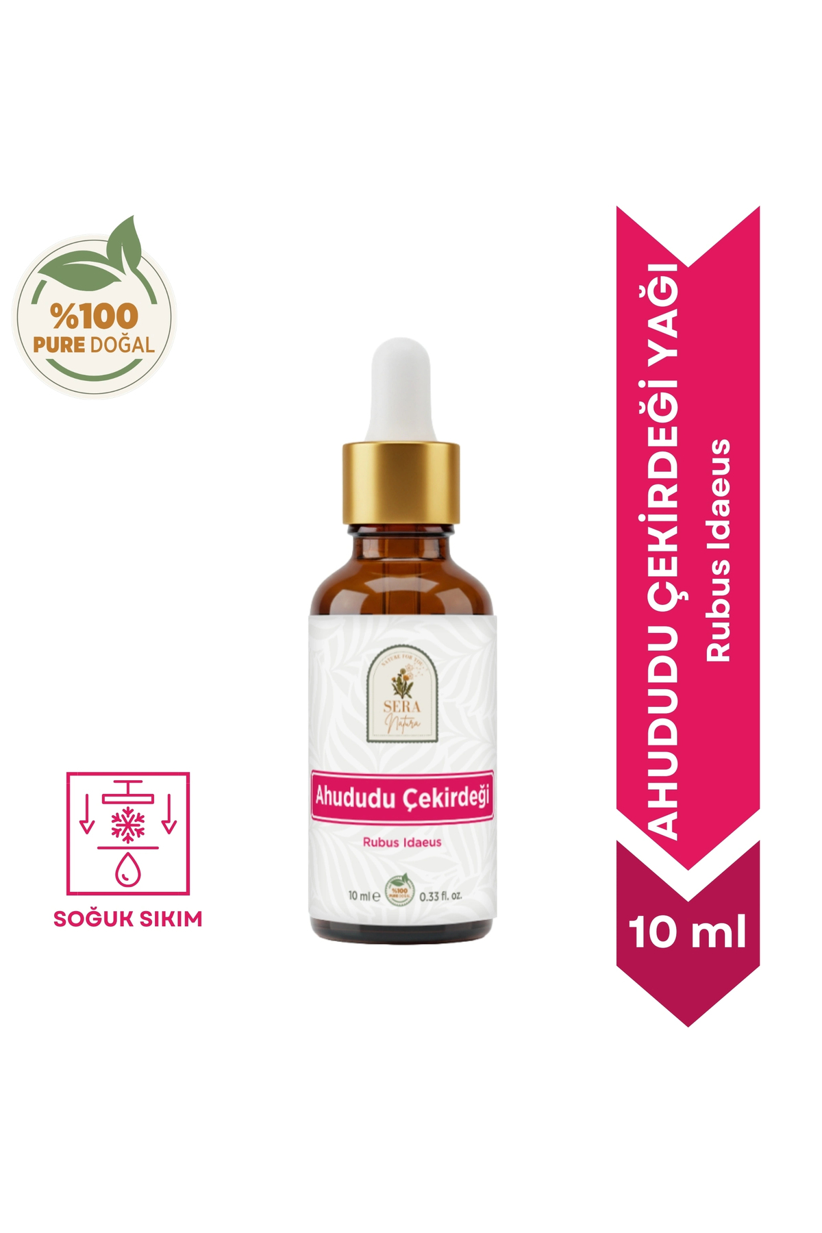 Sera Natura Ahududu Çekirdeği Yağı 10 ml %100 Saf - Fiyatı, Yorumları