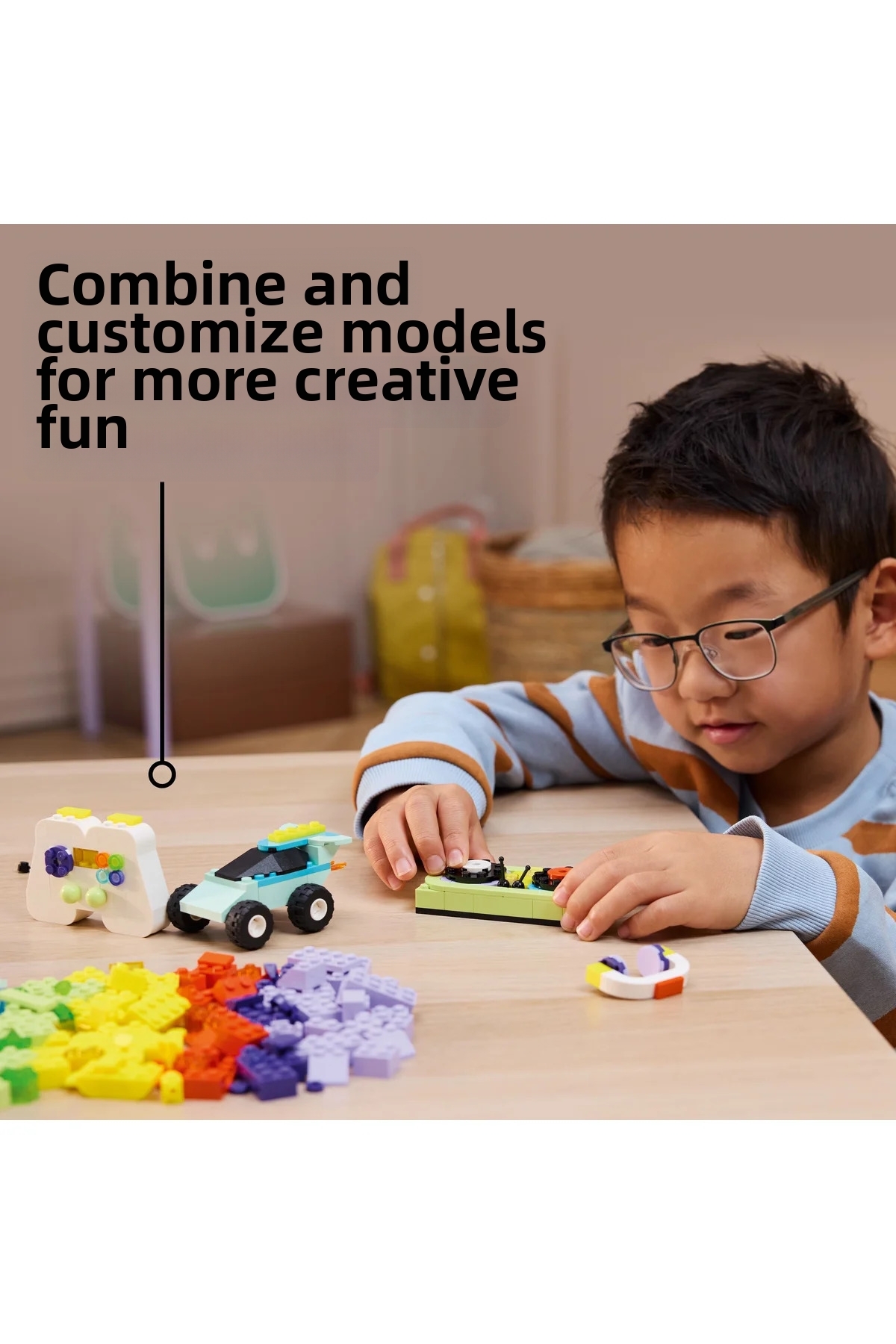 ® Classic Wonderful Creative Box 11043 – ست ساخت اسباب‌بازی خلاقانه برای کودکان ۵ سال به بالا (۵۱۰ قطعه)