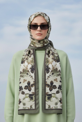 MODA Soft Pamuk Desenli Şal Elegance Serisi