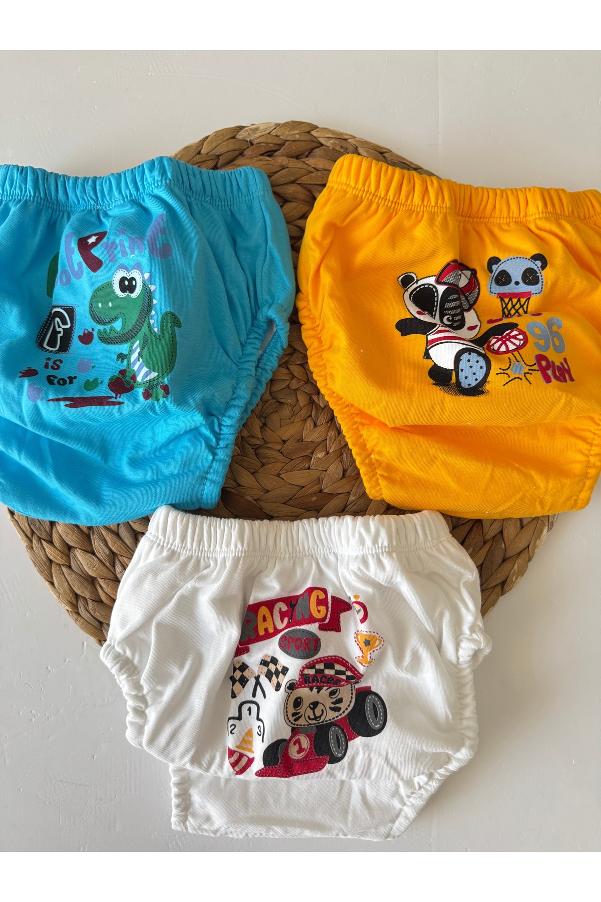 PİLEKİ BABY 3 ADET % 50 PAMUK % 50 MEMBRAN, İÇ KISMI HAVLU , SU GEÇİRMEZ (2 - 3 - 4 YAŞ ALIŞTIRMA KÜLODU ) fotoğrafı 5 (önizleme)