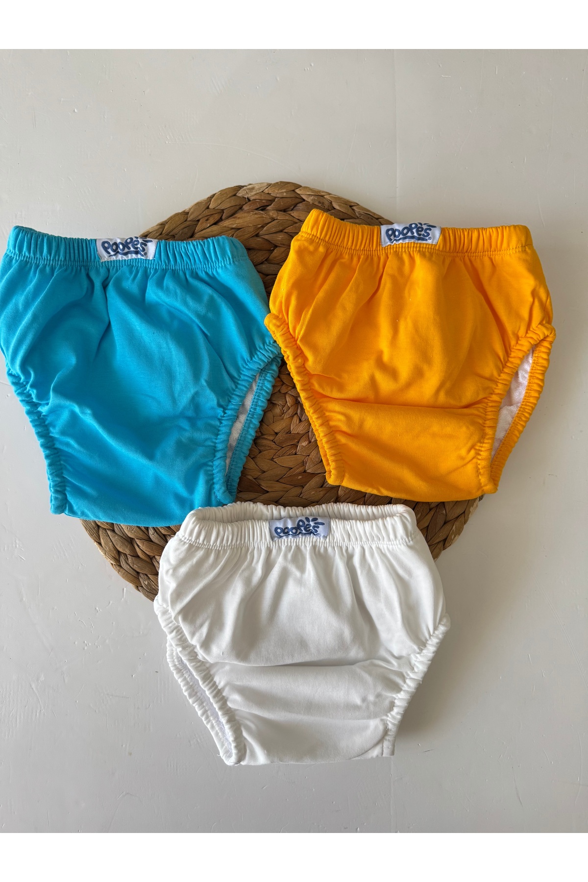 PİLEKİ BABY 3 ADET % 50 PAMUK % 50 MEMBRAN, İÇ KISMI HAVLU , SU GEÇİRMEZ (2 - 3 - 4 YAŞ ALIŞTIRMA KÜLODU ) fotoğrafı 3 (önizleme)