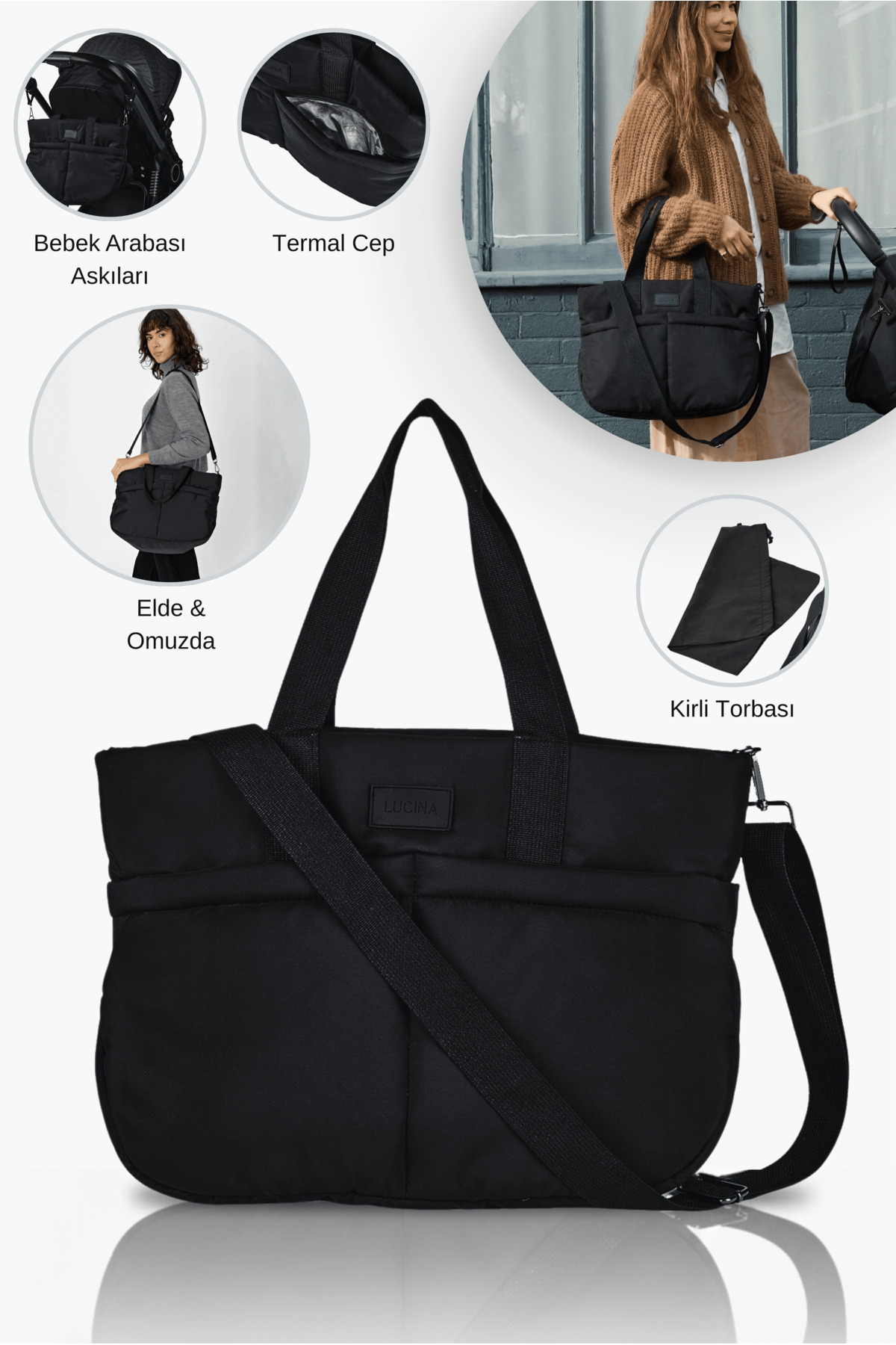 Pera Mother Baby Thermal Care & Gym Gym Bag