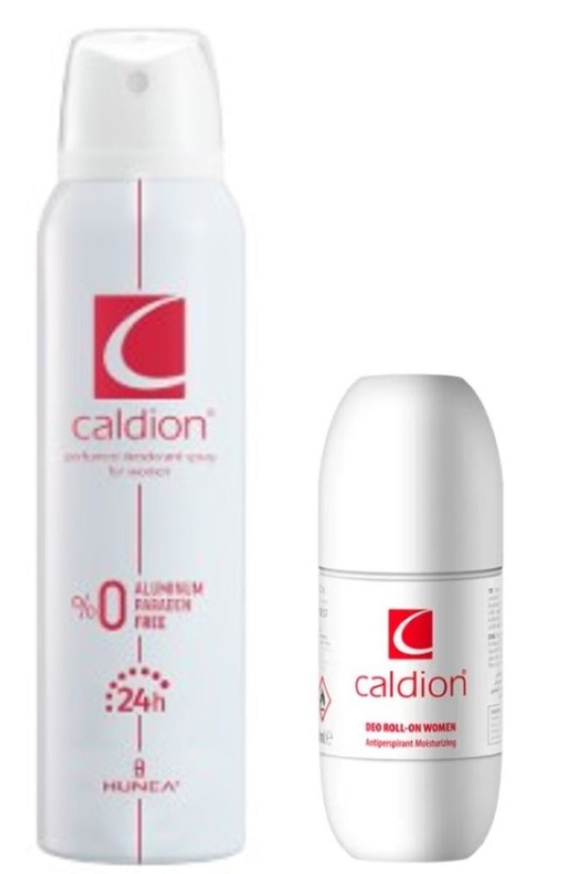 Caldion ORJİNAL Women Roll On 50ml & Deodorant 150ml – Kadınlar İçin Kalıcı Ferahlık ve Zarif Koku