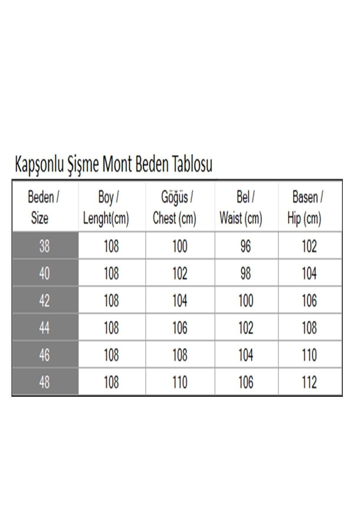 Missvalle  Kapşonlu Şişme Mont Siyah 6155 - Görsel 5