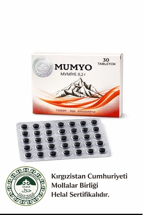 MUMYO 30 Tablet Mumiyo Içeren Takviye Edici Gıda