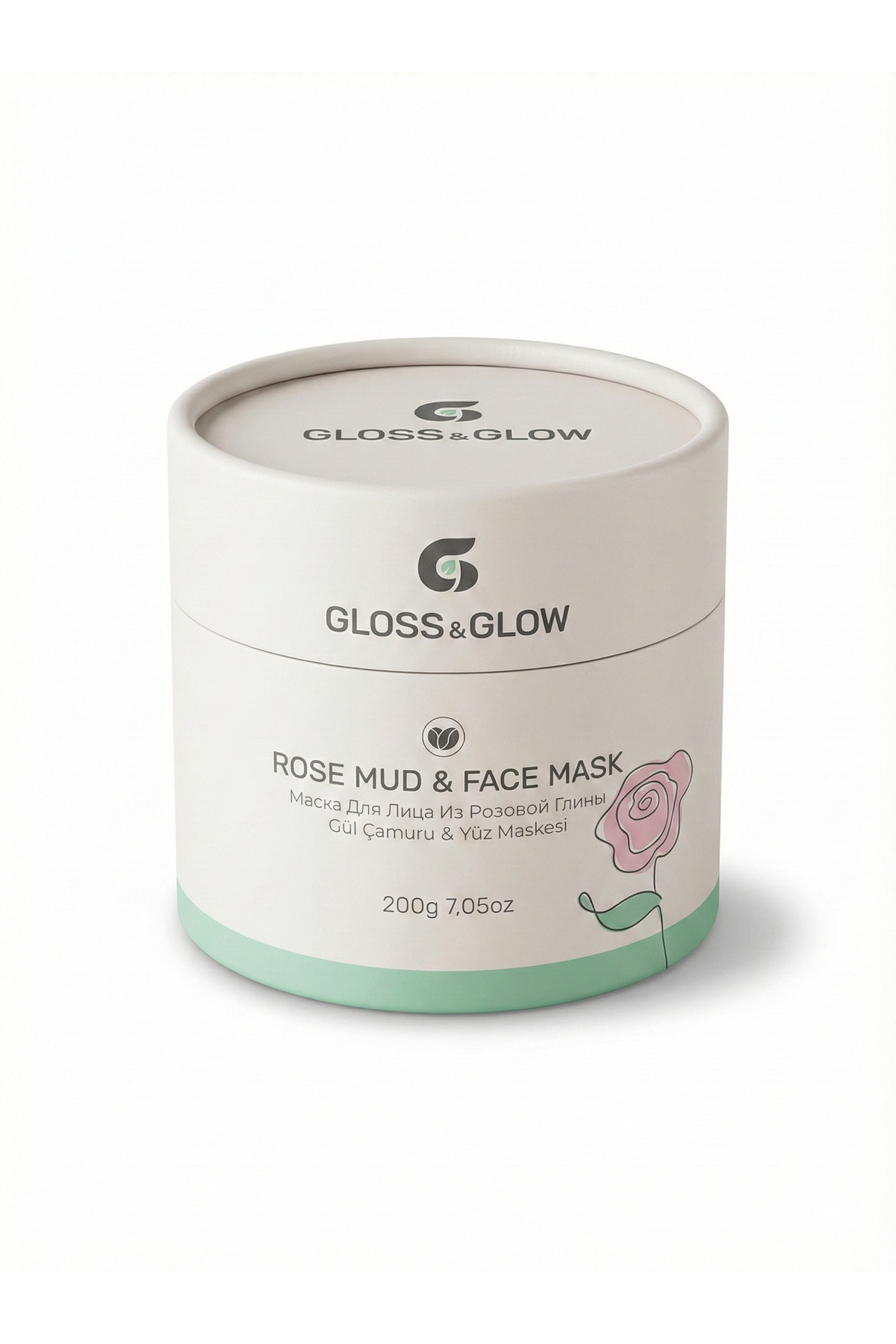 GLOSSnGLOW GÜL ÇAMURU 200 ML