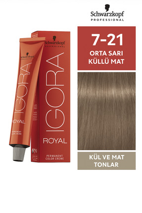 Igora Schwarzkopf Igora Royal 7-21 Kumral Kumral Sandre 60 ml