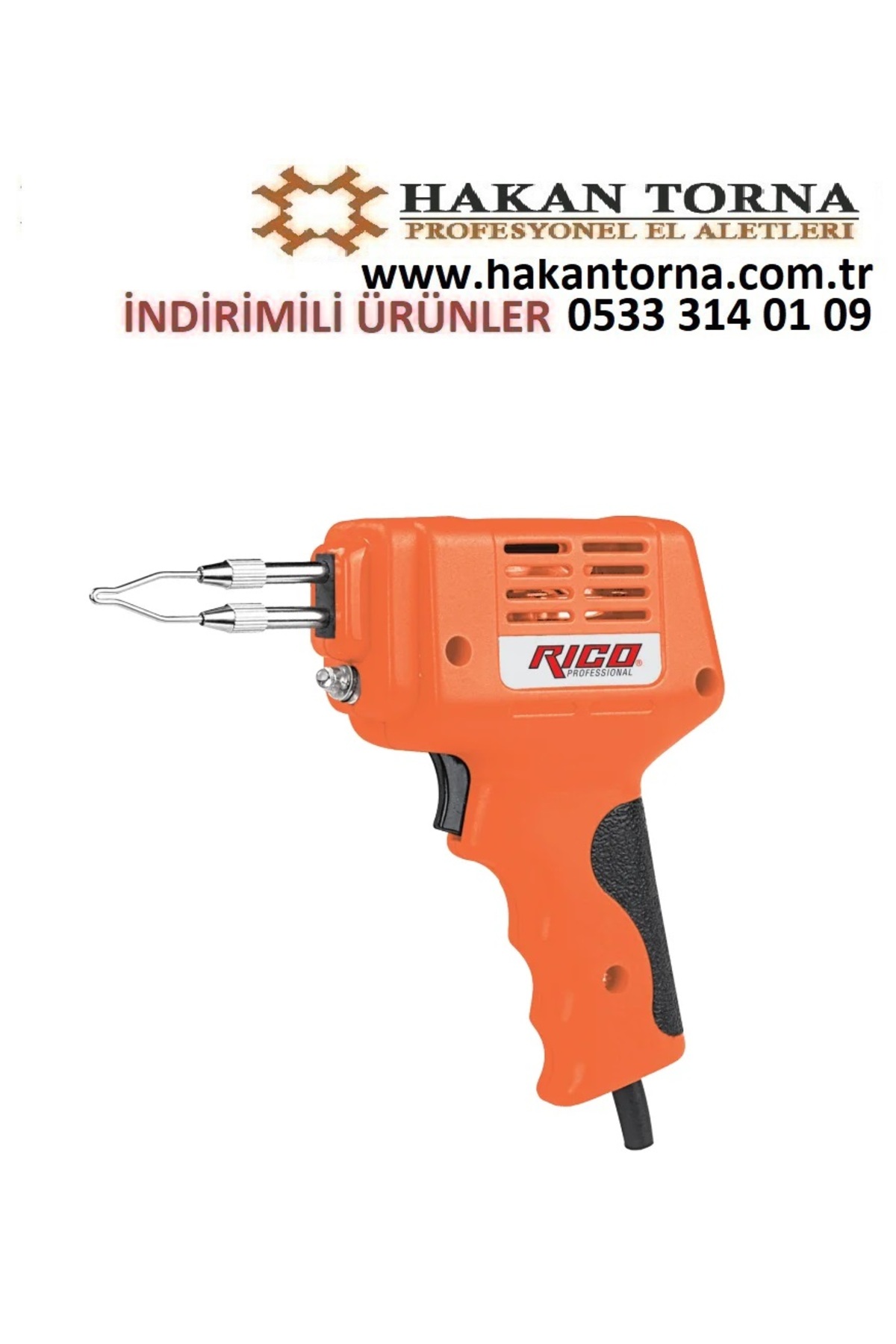 Aslan civata Rico Tabanca Havya 100 Watt Lehim Tabancası 014-KK1934