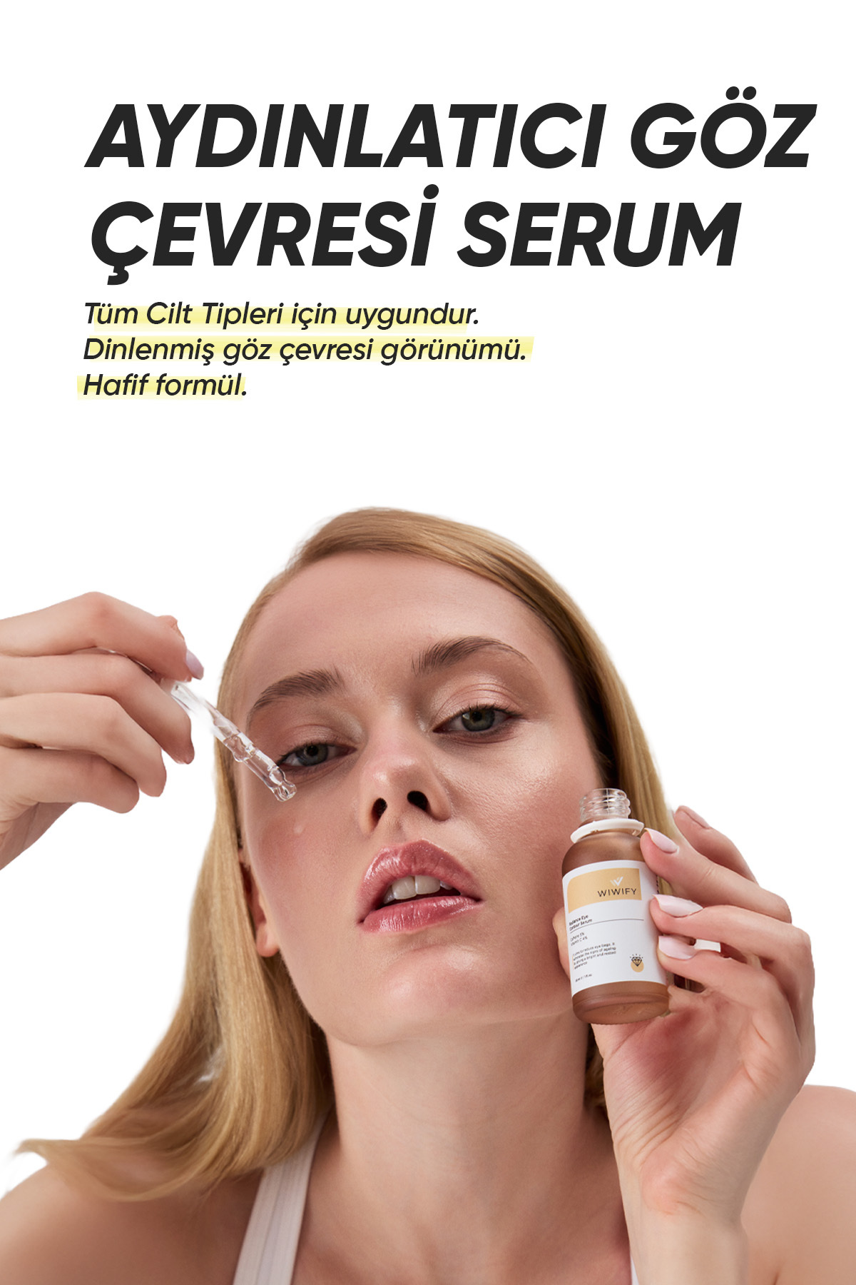Göz Altı Torbalanma, Koyu Halkalara Karşı Aydınlatıcı Göz Çevresi Serum (Caffeine%5+C Vitamini%4) — 109 — تصویر 4 از 6