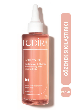 Lodira Cosmetic Gözenek Sıkılaştırıcı Leke Karşıtı Glikolik Asit Içerikli Ton...