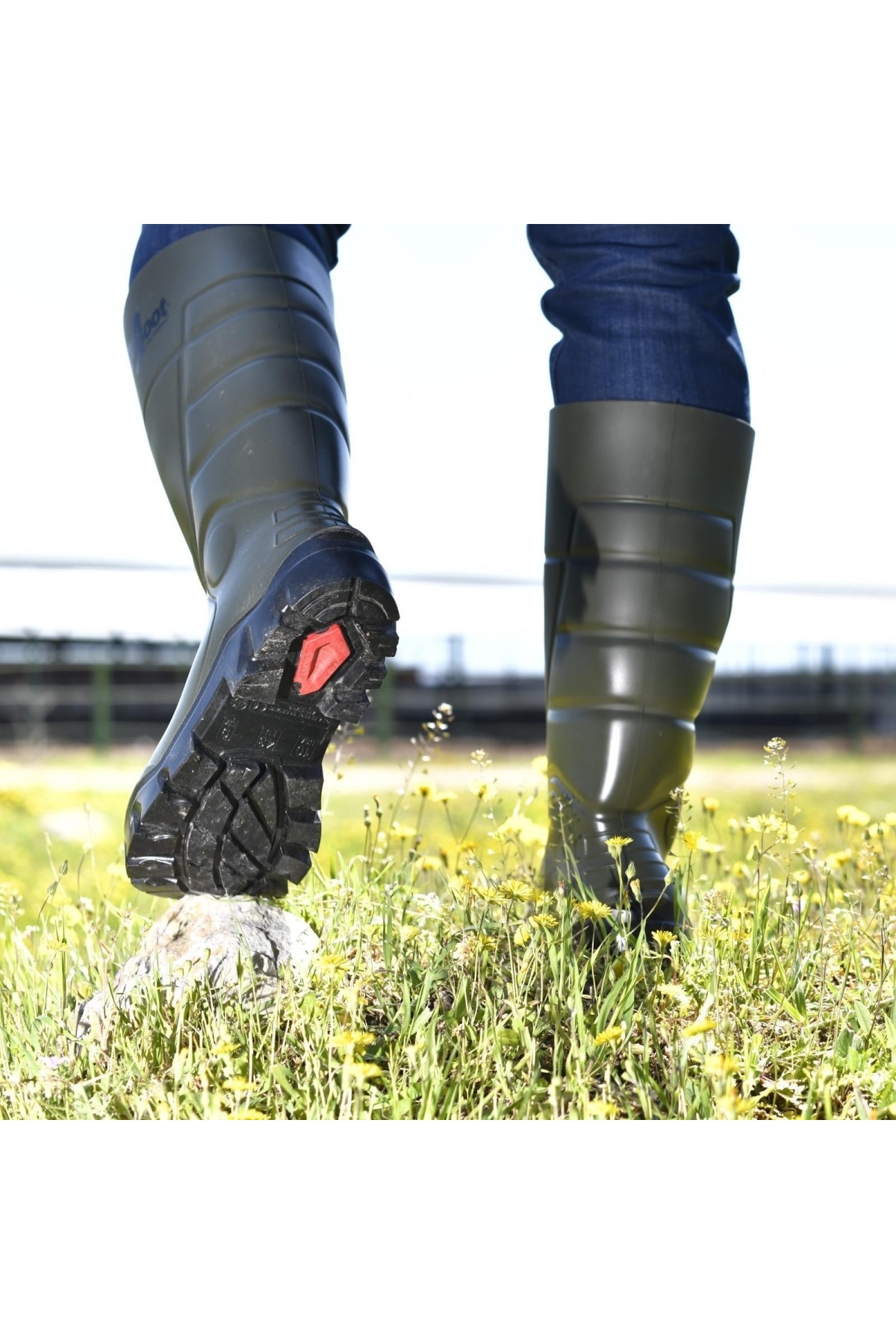 ON BOOT  Onboot Uzun Soğuk Sıcak Geçirmez,su Geçirmez Kaymaz Tabanlı Iş Av Ve Yağmur Çizmesi 1001 - Görsel 8
