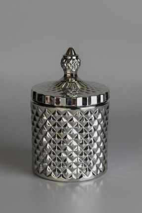 rova tr Diamond Serisi Cam Titanyum Kaplama Dekoratif Kavanoz - Şekerlik, Bah...