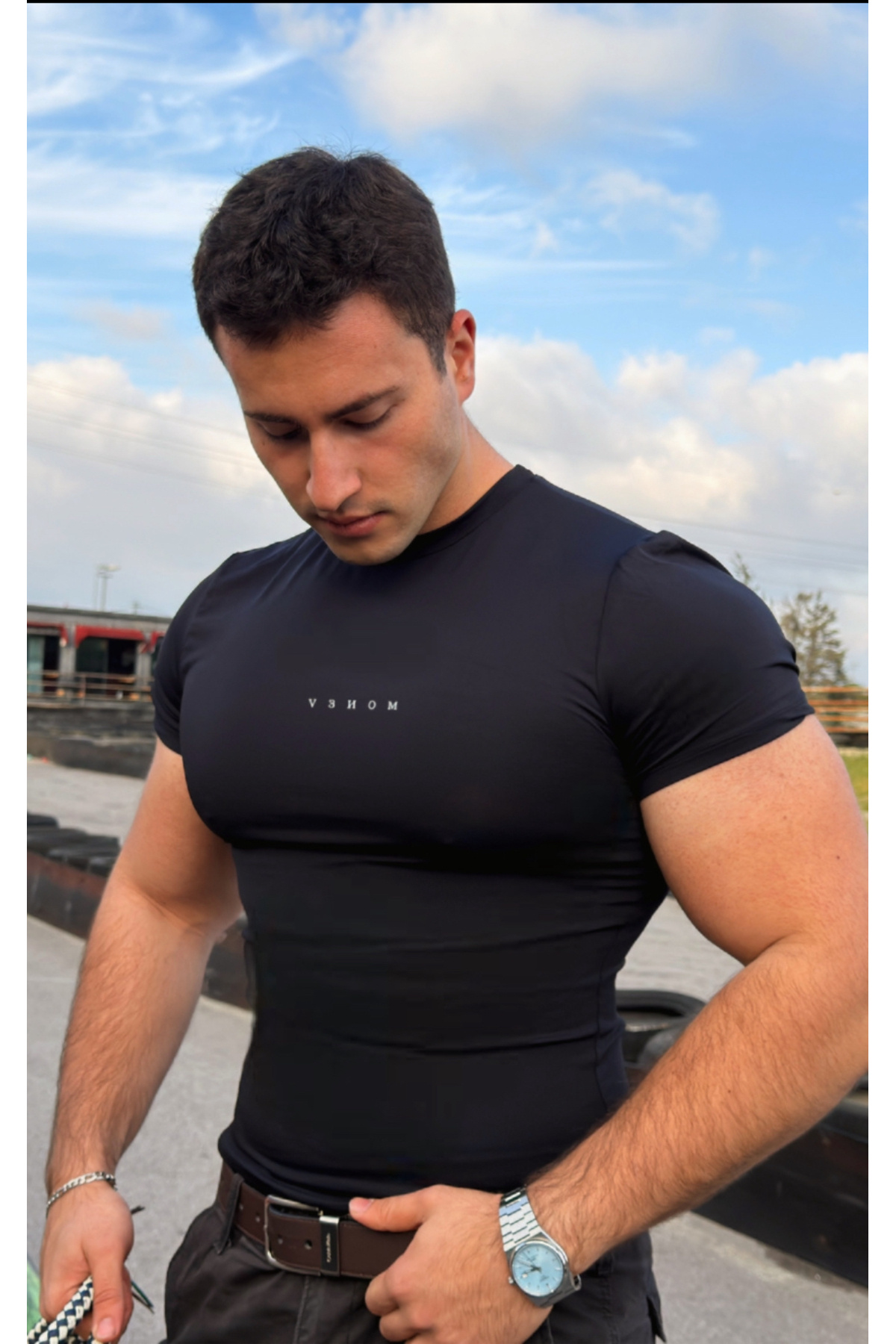 Venom Activewear Erkek Kısa Kollu Compression T-shirt - Rahat Esnek