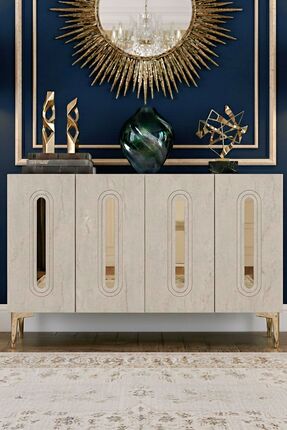 YUMEDİ DESİGN KA1206BTG - ETHEMA KONSOL, TV SEHPASI, ÇOK AMAÇLI DOLAP ve KAHV...