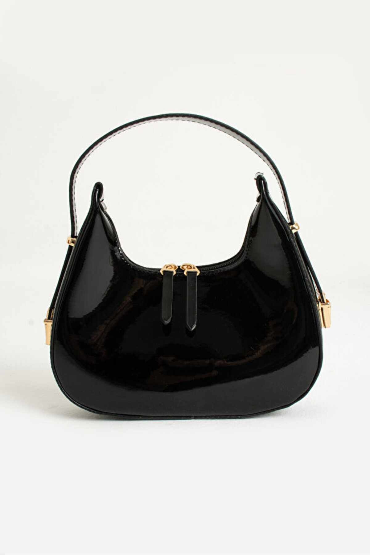 Mybag Rugan Deri Baget Kadın Kol Çantası - Cherry Bag Model