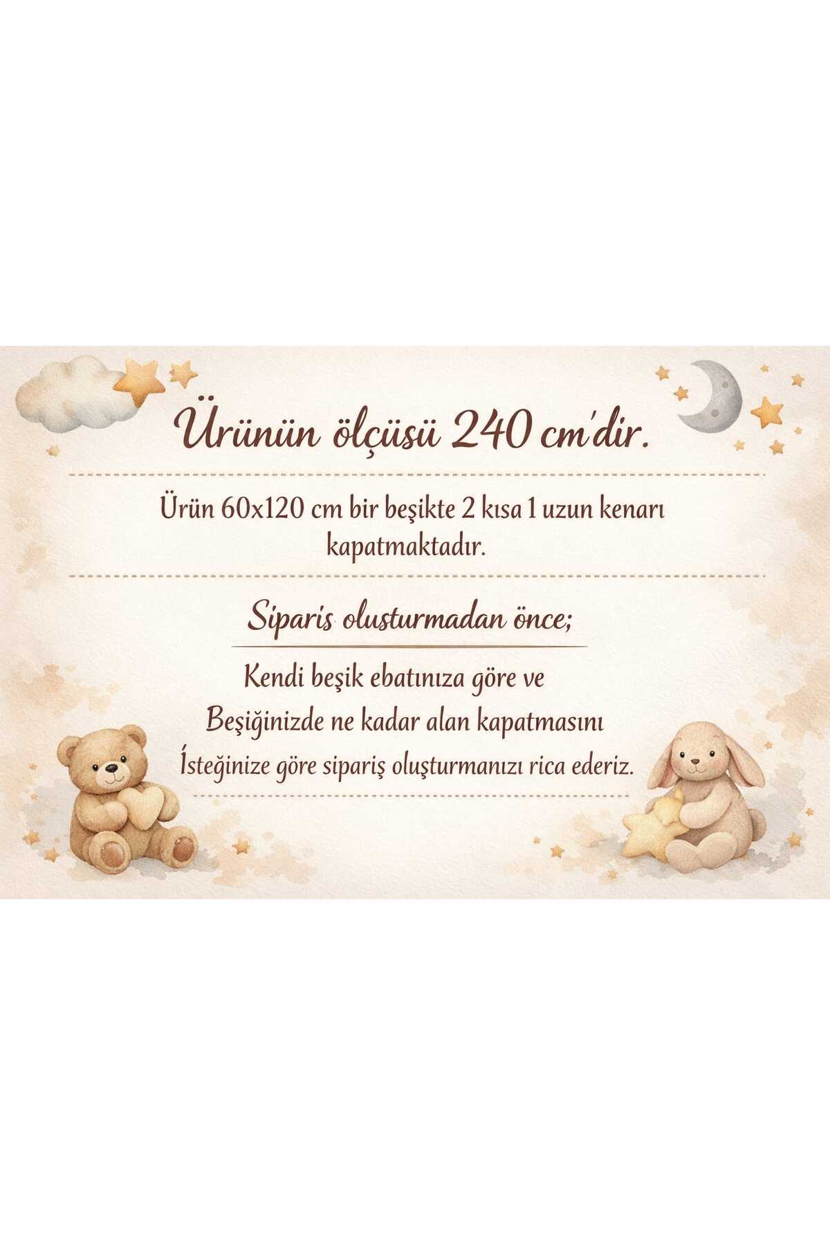 Baby Étoile Beşikler İçin Örgü Kenar Koruma - Petek Pike Kumaş fotoğrafı 3 (önizleme)