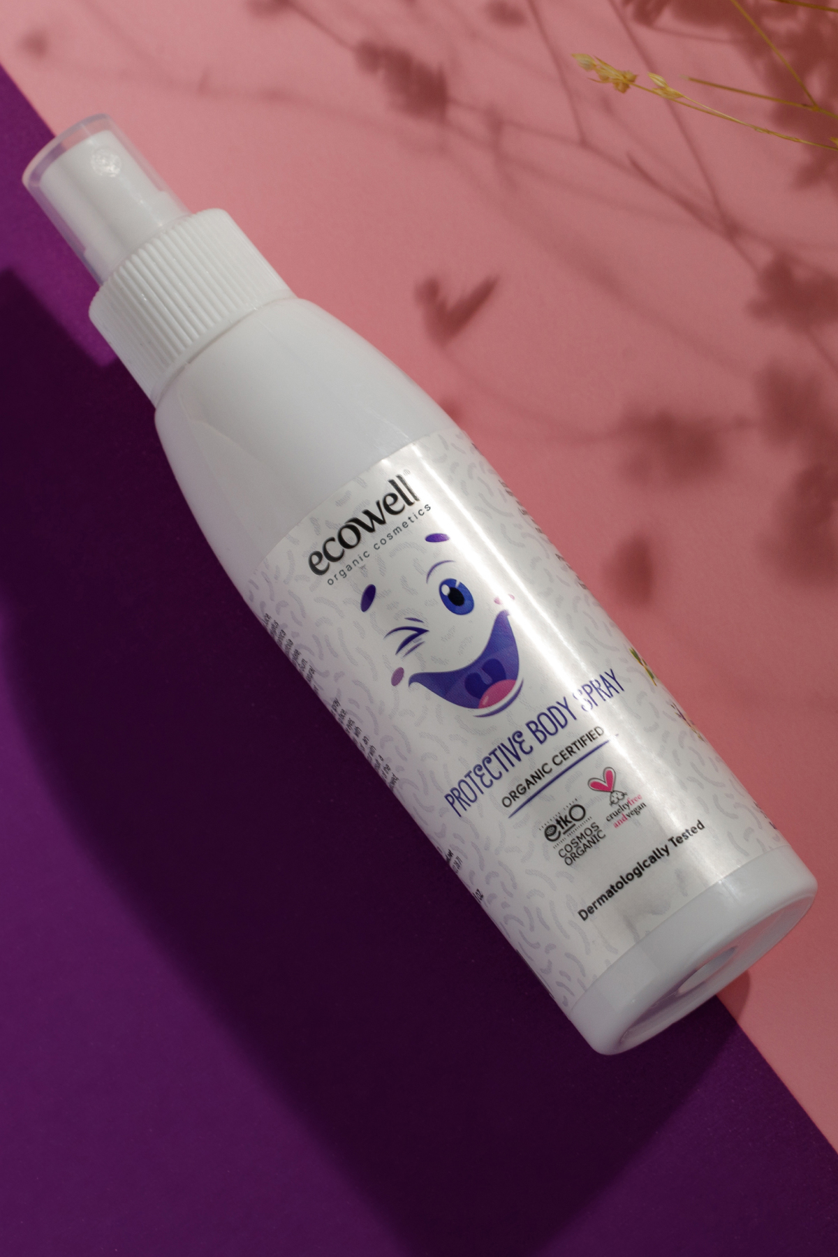 Ecowell Organik Bebek Koruyucu Sprey, Vegan, Yüz & Vücut, Lavanta, Limon, Okaliptus Yağı 125ml fotoğrafı 6 (önizleme)