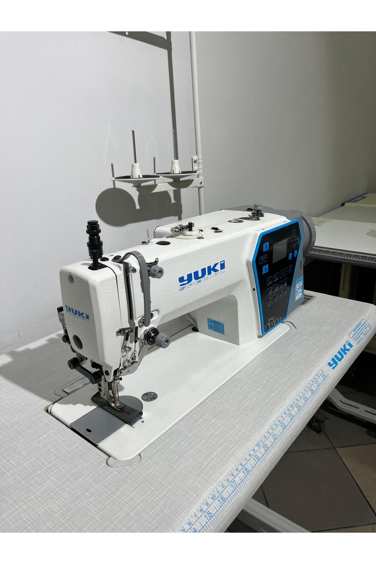 Yuki YK-0303S8-H Çift Papuç Elektronik Step Motorlu Deri Makinası