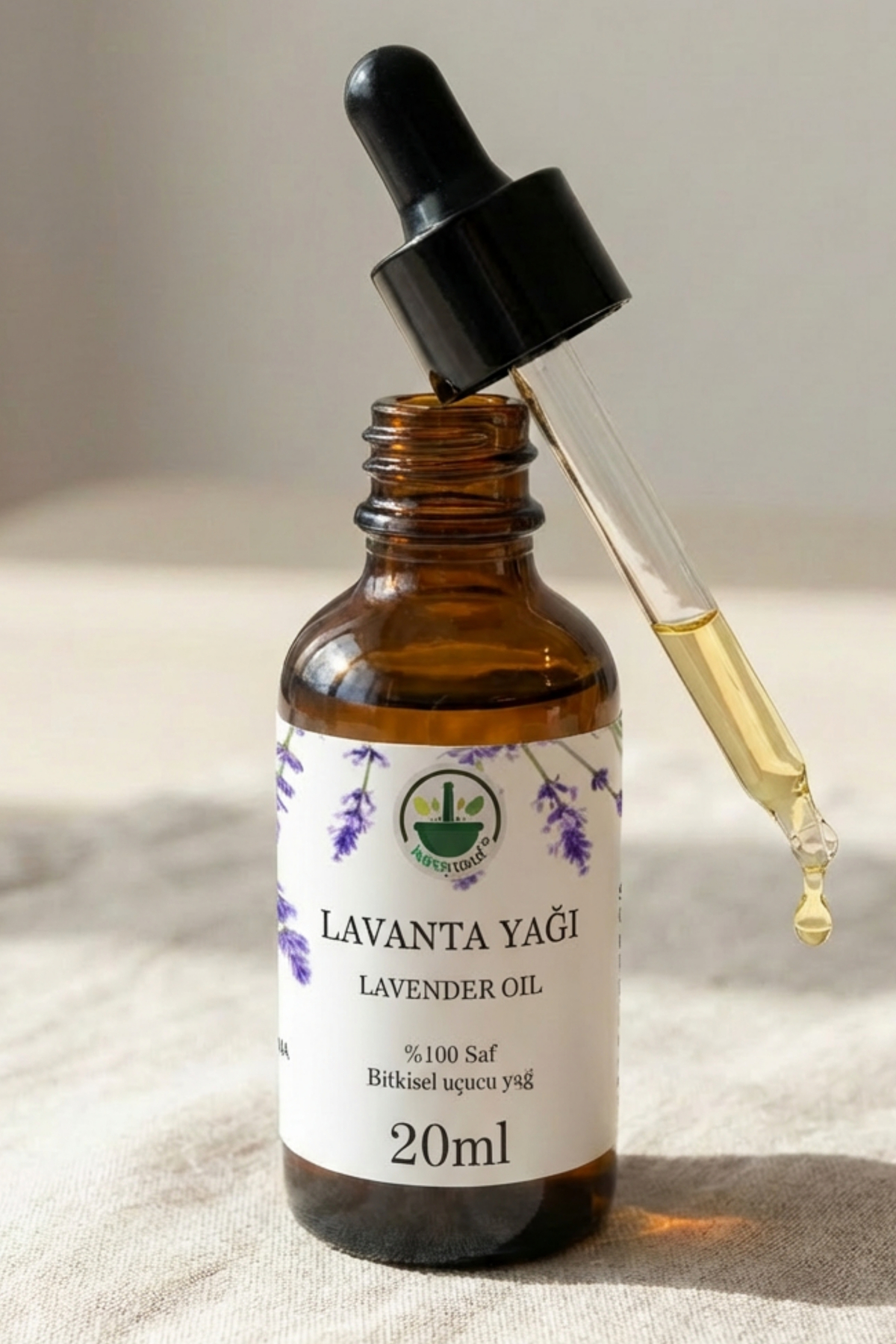 Lavanta Uçucu Yağı (Lavender Essential Oil – Lavandula angustifolia) %100 Saf Doğal 20 ml — Lavanta20 — تصویر 3 از 4