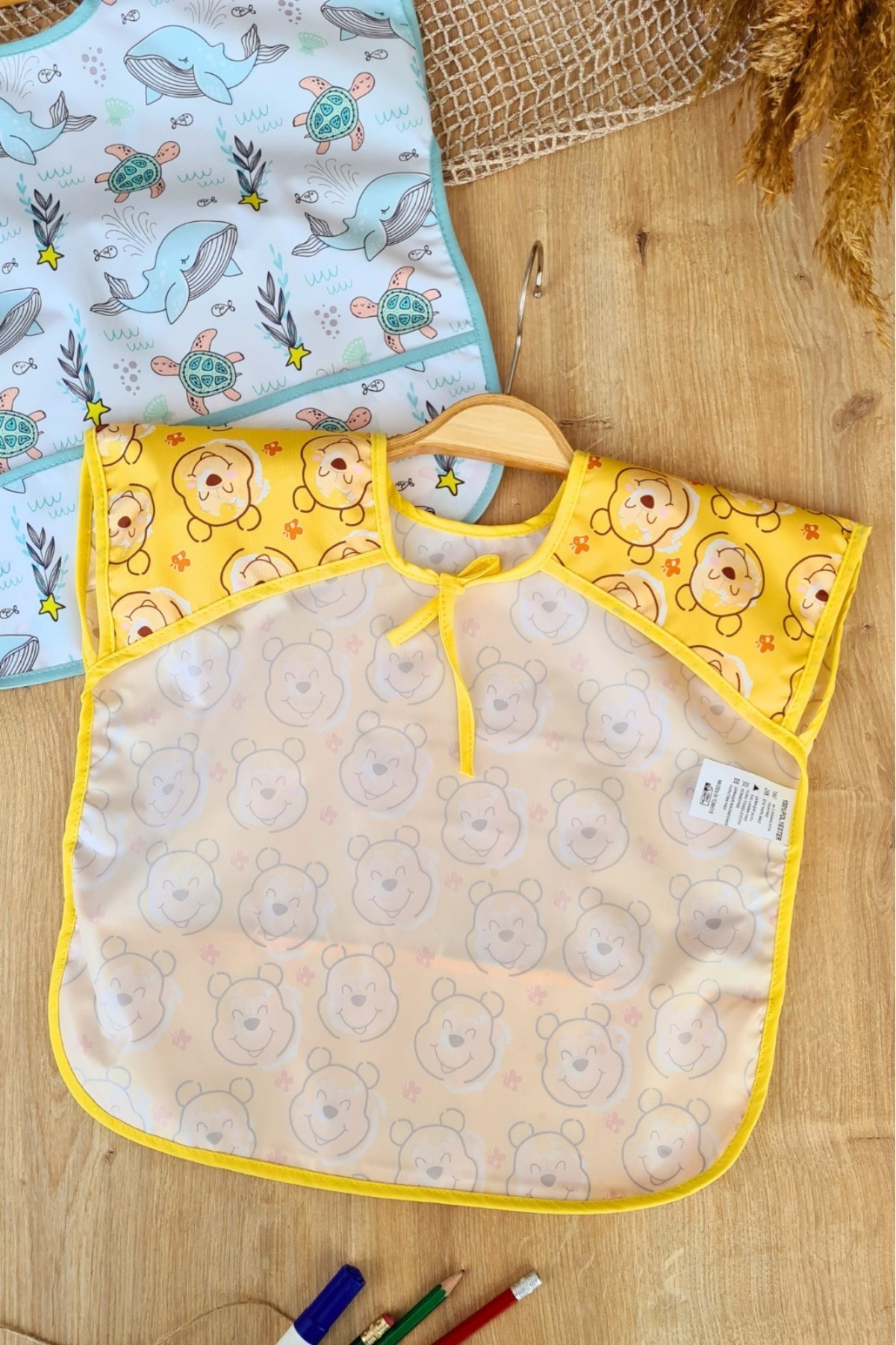 ANP MODA TASARIM Sıvı Geçirmez Mama-aktivite Önlüğü 6-24 Ay A2025 fotoğrafı 2 (önizleme)