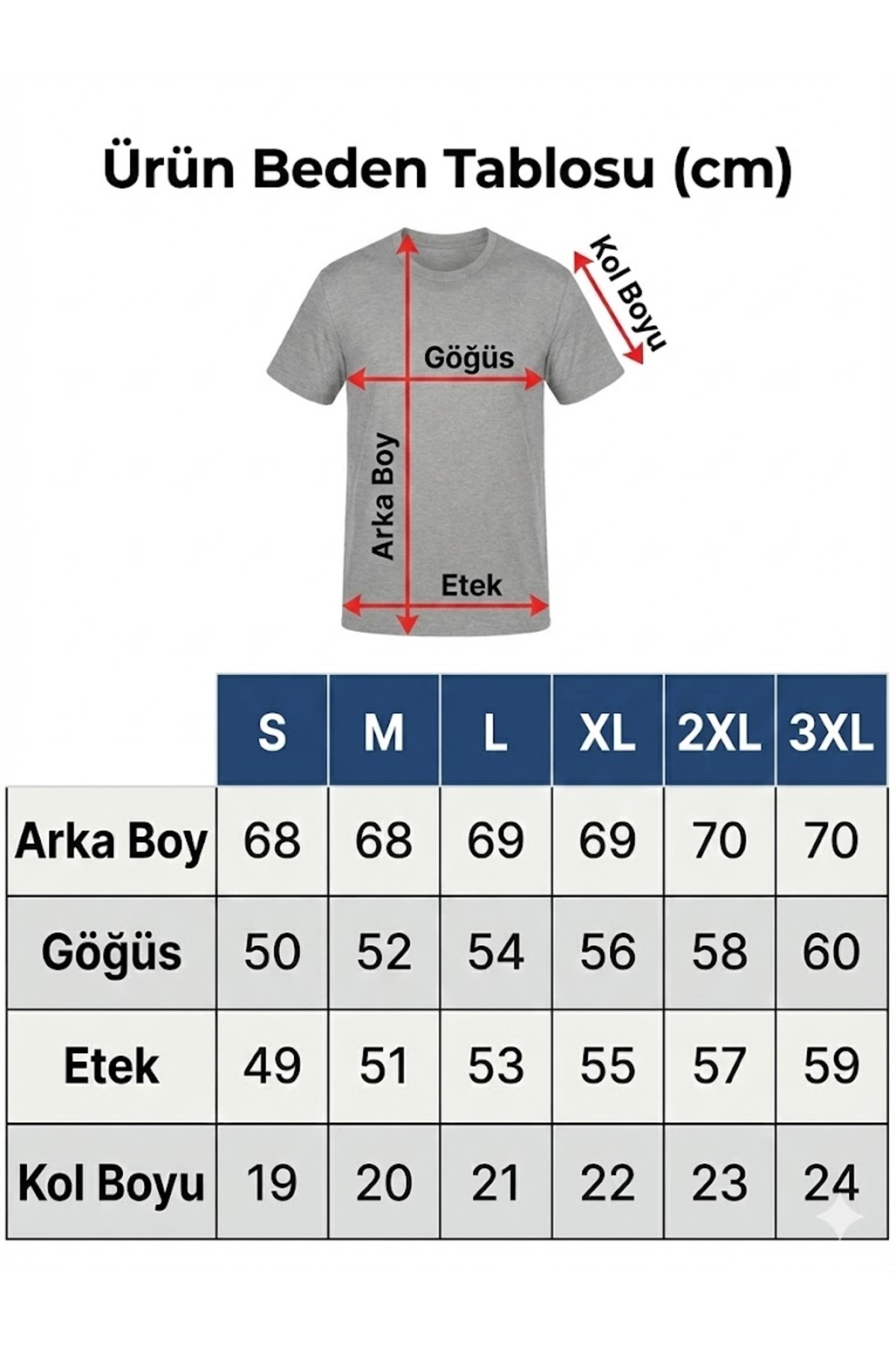 freemen  Erkek Siyah-Beyaz-Lacivert-Antrasit-Bej Normal Kalıp Bisiklet Yaka %100 Pamuk 5’li Basic Tişört Seti - Görsel 7