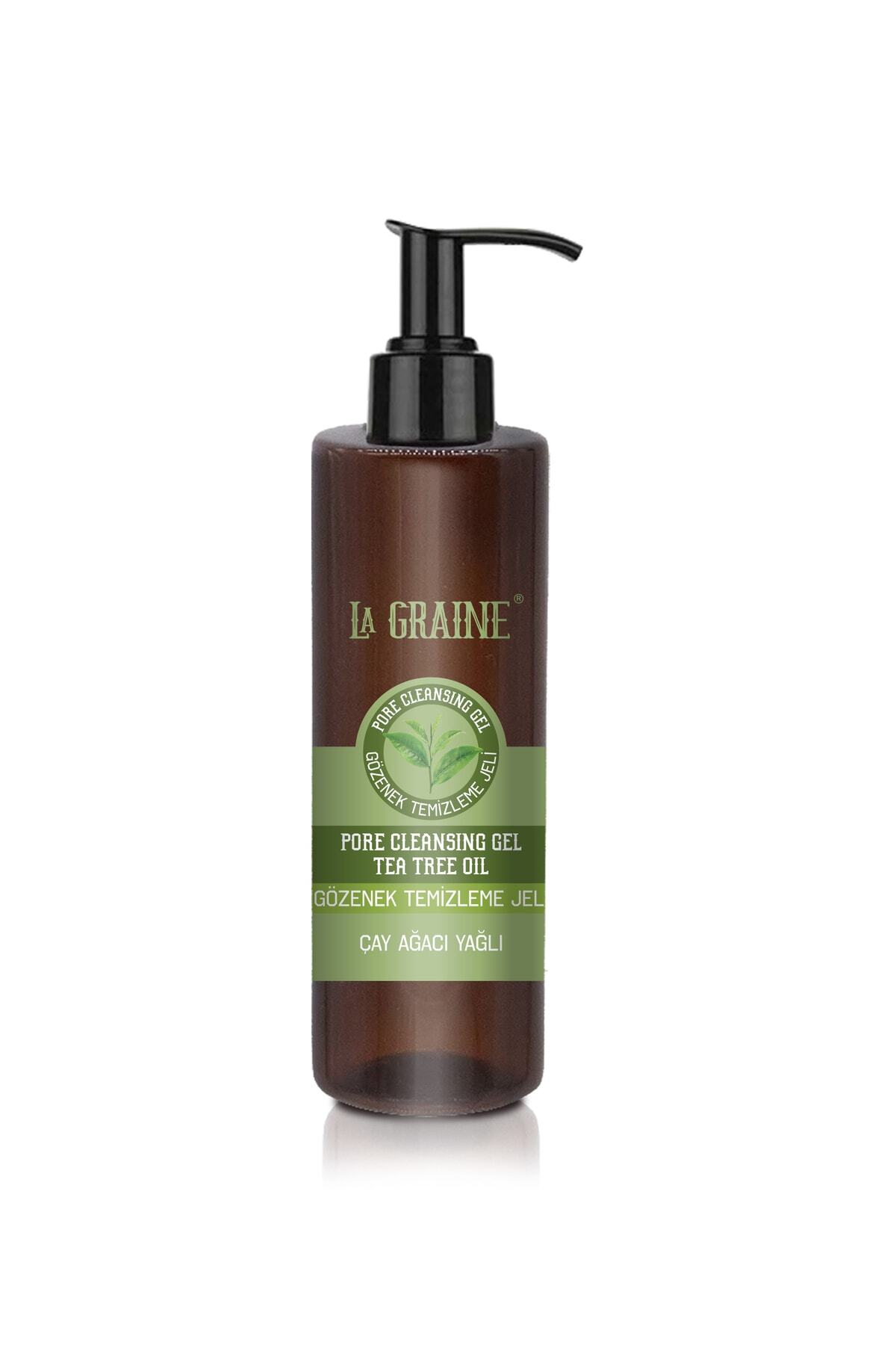 LA GRAINE ژل پاک کننده و تمیز کننده منافذ پوست با روغن درخت چای ۱۵۰ میلی لیتر — MM28-098