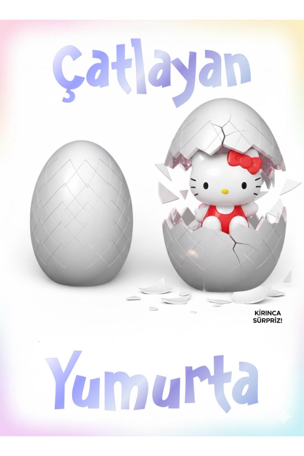 Hello Kitty Surprise Figure Egg Hello Kitty Cracking Surprise Egg 1 PIECE