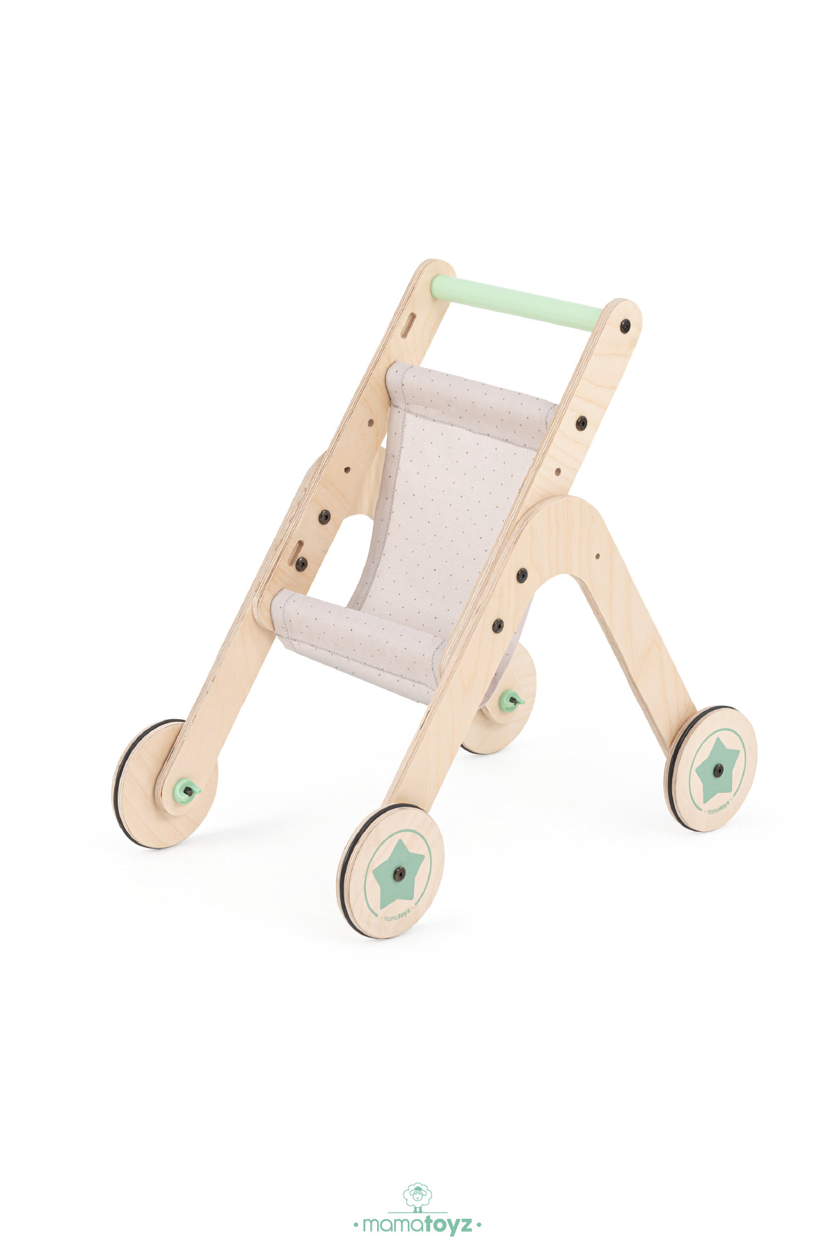 MAMATOYZ Trio Stroller | Yürüteç - Oyuncak Bebek Arabası fotoğrafı 4 (önizleme)