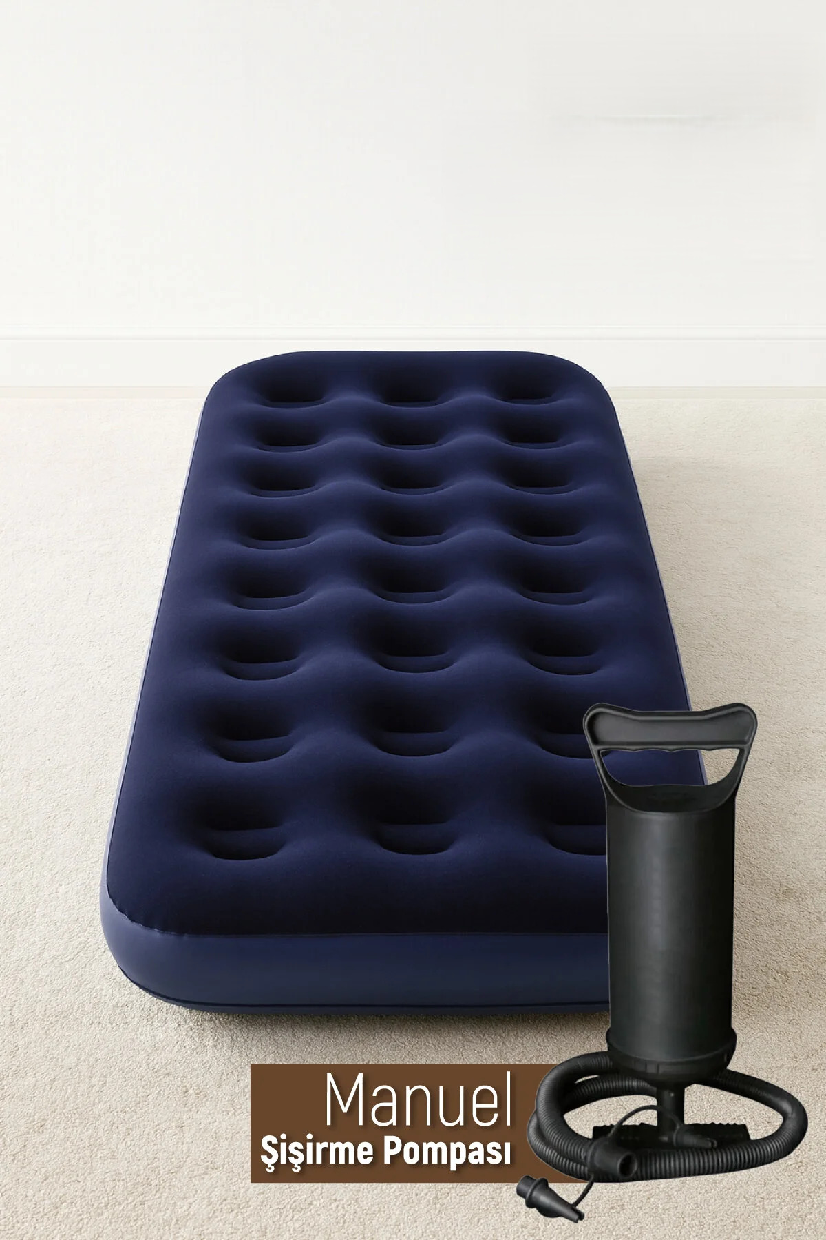 Blooma Tek Kişilik Şişme Yatak 76x191x25 cm + Pompa