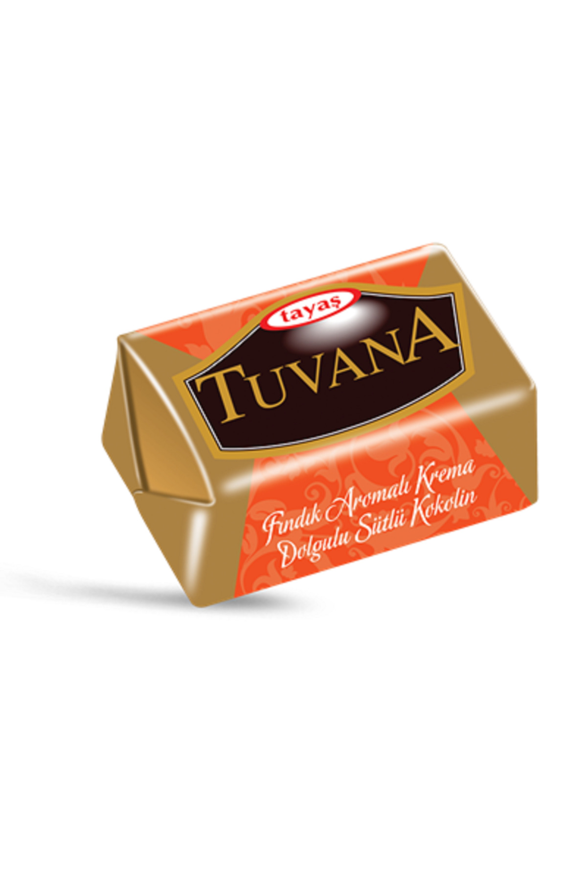 TAYAŞ Tuvana Fındık Aromalı Krema Dolgulu Sütlü Kokolin Çikolata 1 Kg